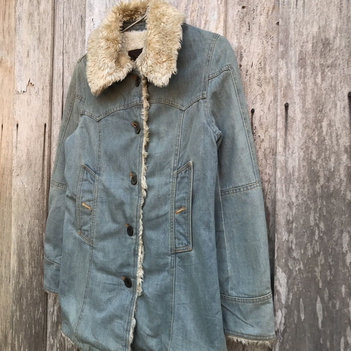 Hysteric Glamour Hysteric Glamour Long Denim Jacket Size S / US 4 / IT 40 - 3 Thumbnail