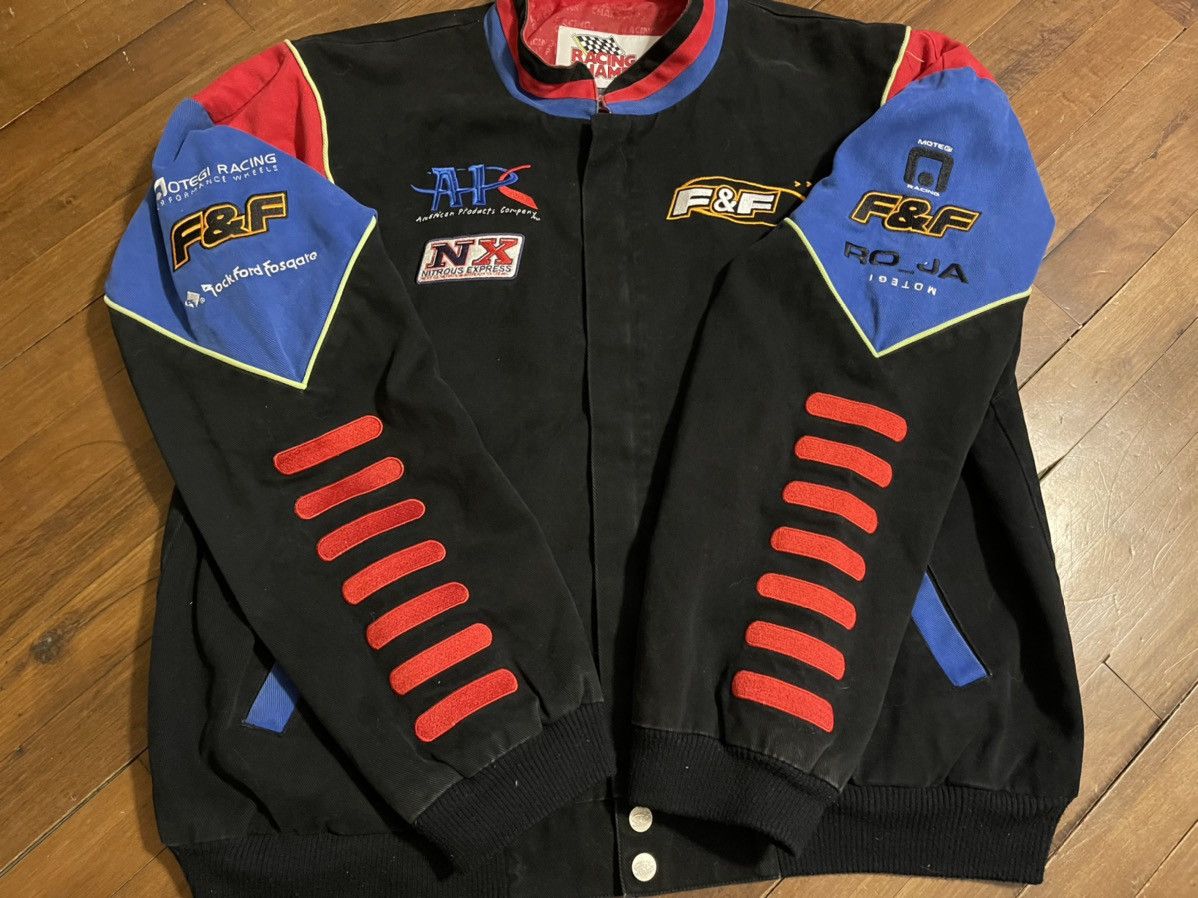 Vintage Vintage y2k Fast and the Furious Racing Jacket NASCAR Size US XL / EU 56 / 4 - 4 Thumbnail