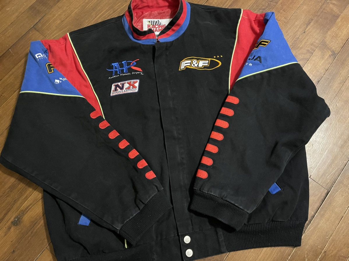 Vintage Vintage y2k Fast and the Furious Racing Jacket NASCAR Size US XL / EU 56 / 4 - 3 Thumbnail