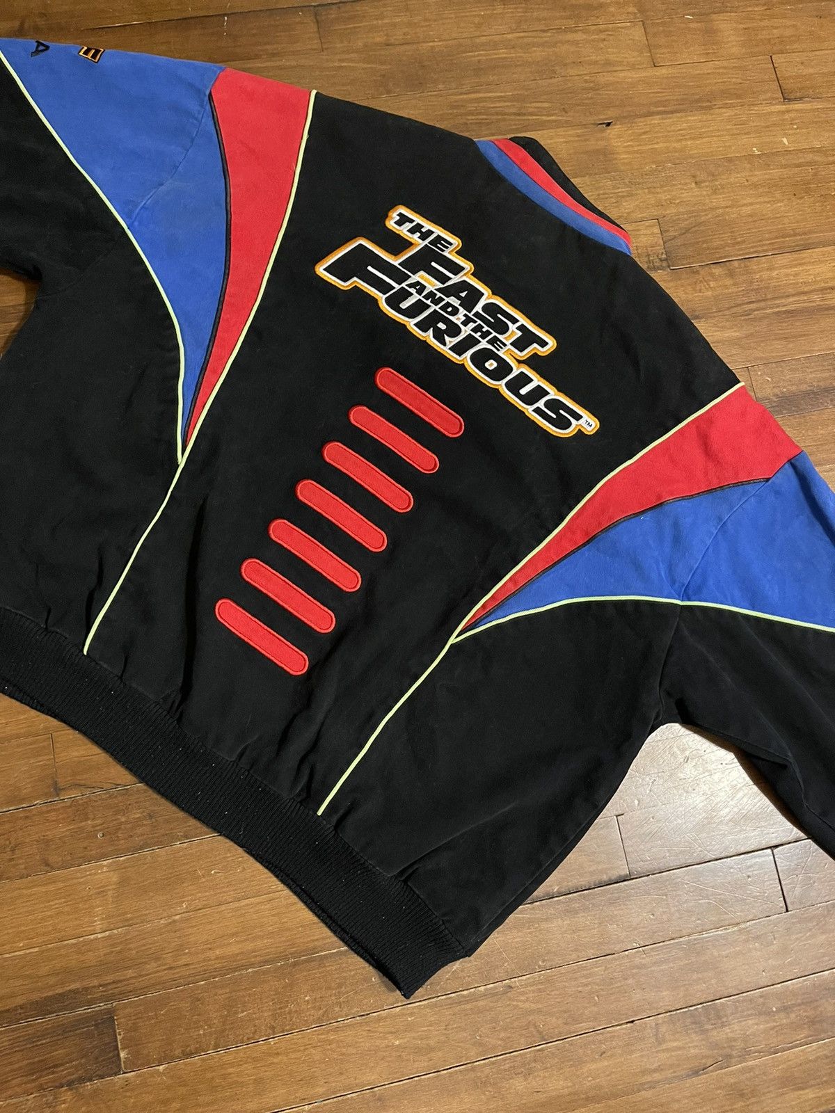 Vintage Vintage y2k Fast and the Furious Racing Jacket NASCAR Size US XL / EU 56 / 4 - 1 Thumbnail