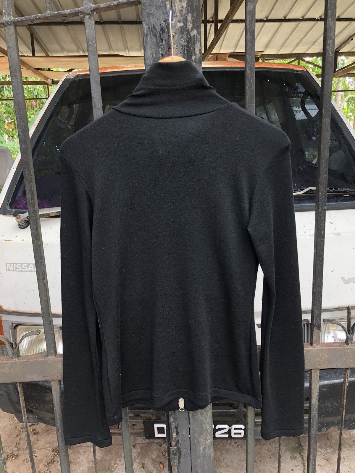 Yohji Yamamoto Black Turtle Neck Light Jacket
