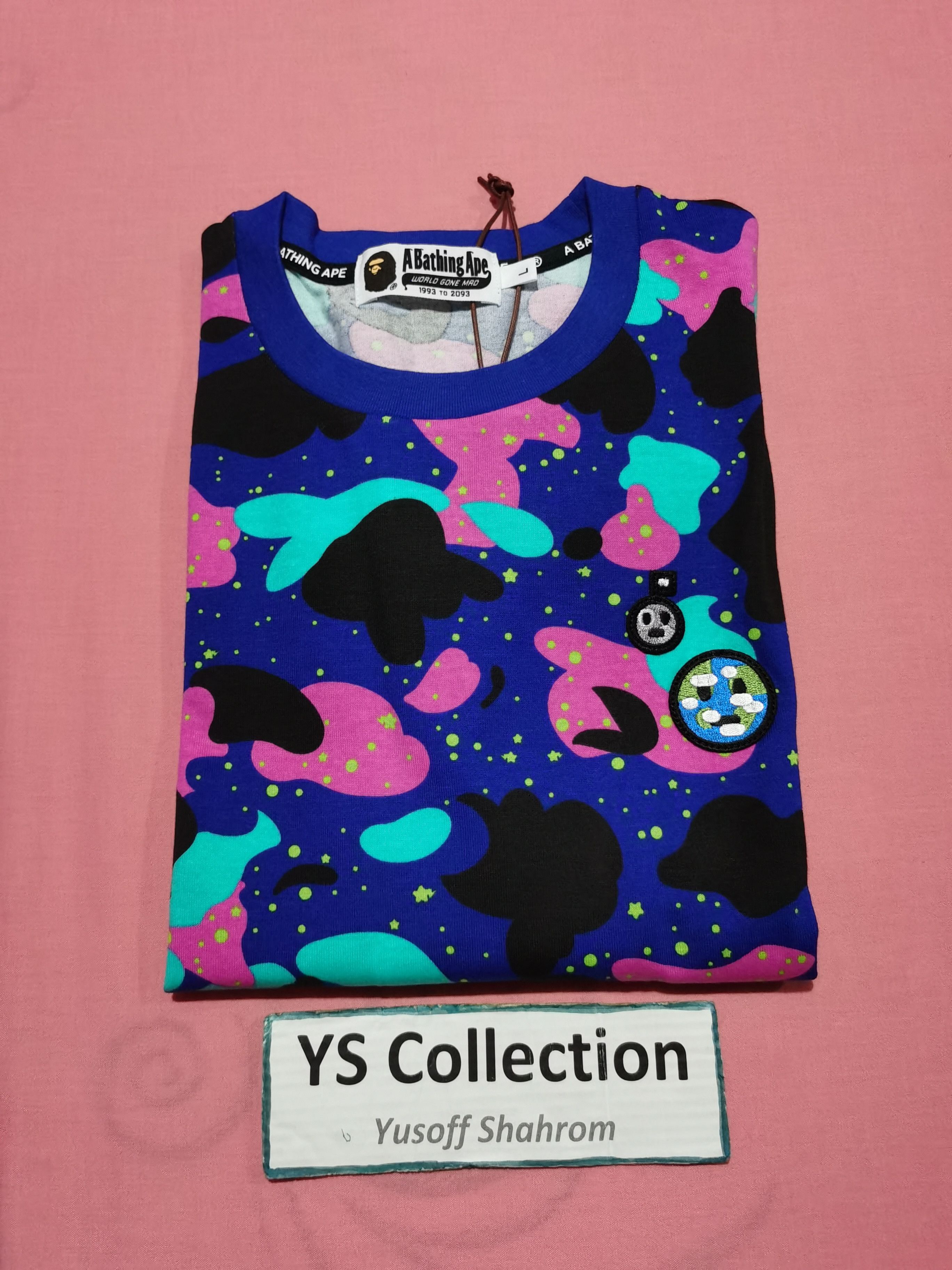 Bape × Kid Cudi Bape x Kid Cudi Camo Tee Size US L / EU 52-54 / 3 - 1 Thumbnail