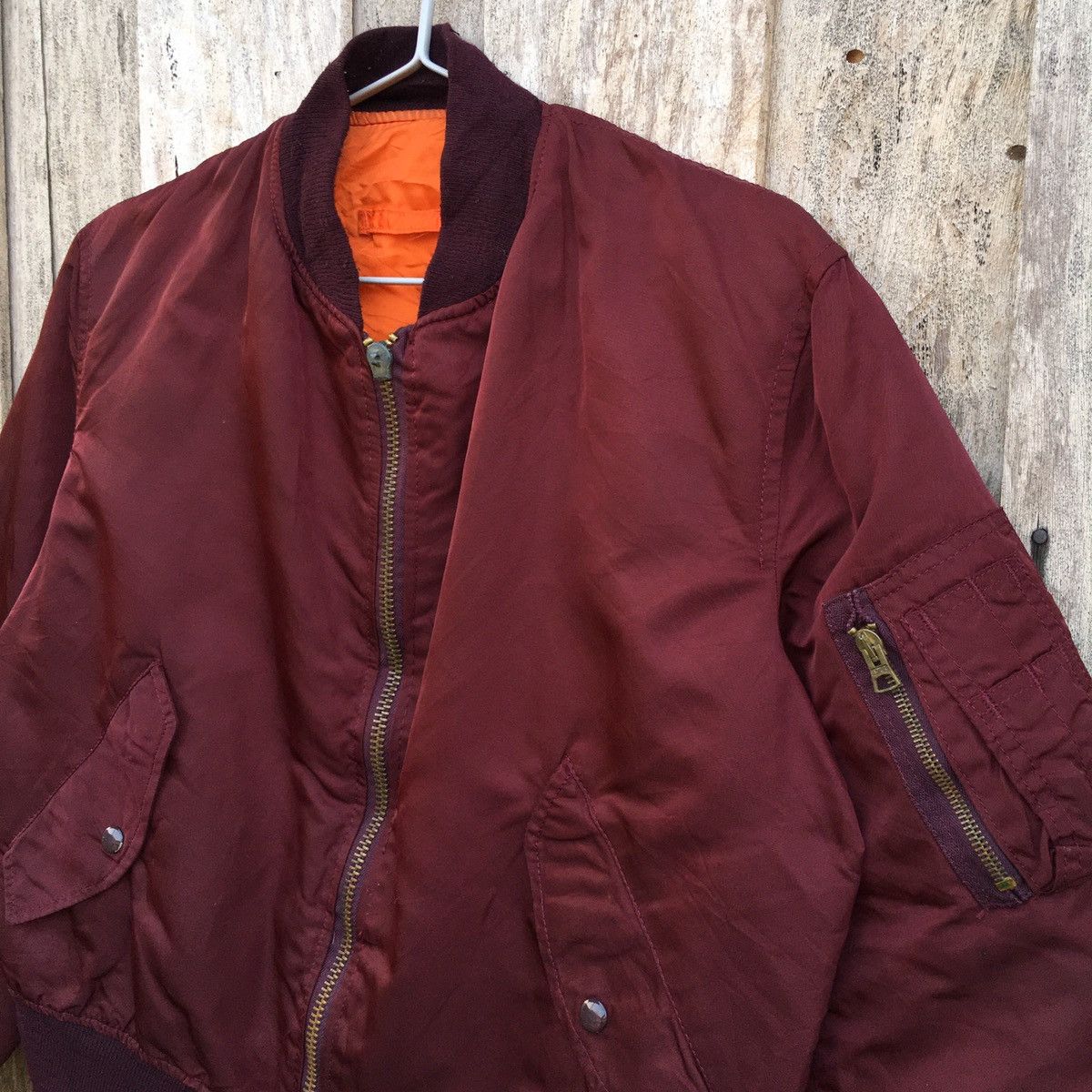 Alpha Industries Vintage Alpha Industries Bomber Jacket Size US M / EU 48-50 / 2 - 3 Thumbnail