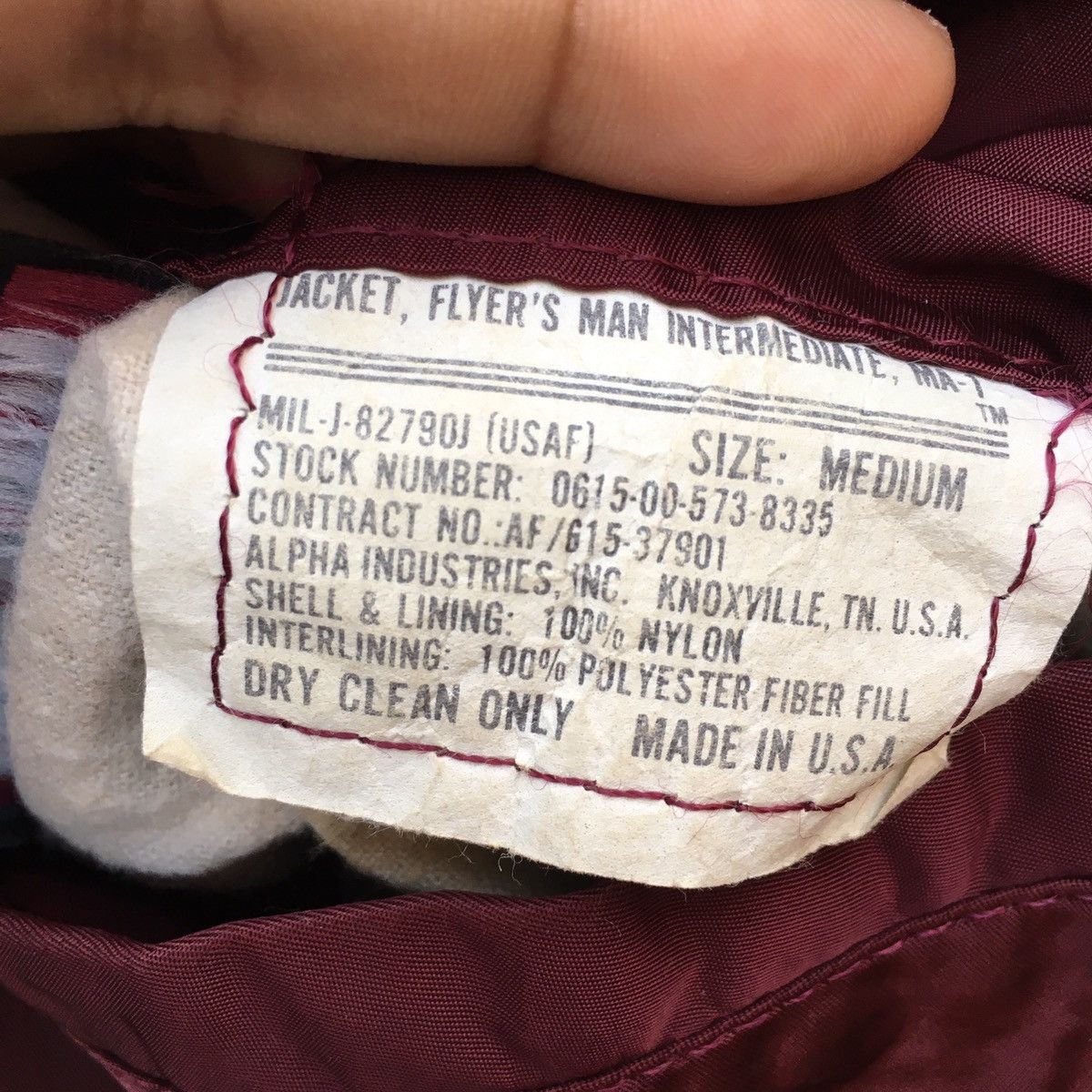 Alpha Industries Vintage Alpha Industries Bomber Jacket Size US M / EU 48-50 / 2 - 5 Thumbnail