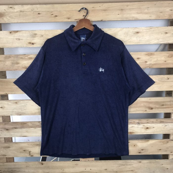 Stussy polo hot sale shirt