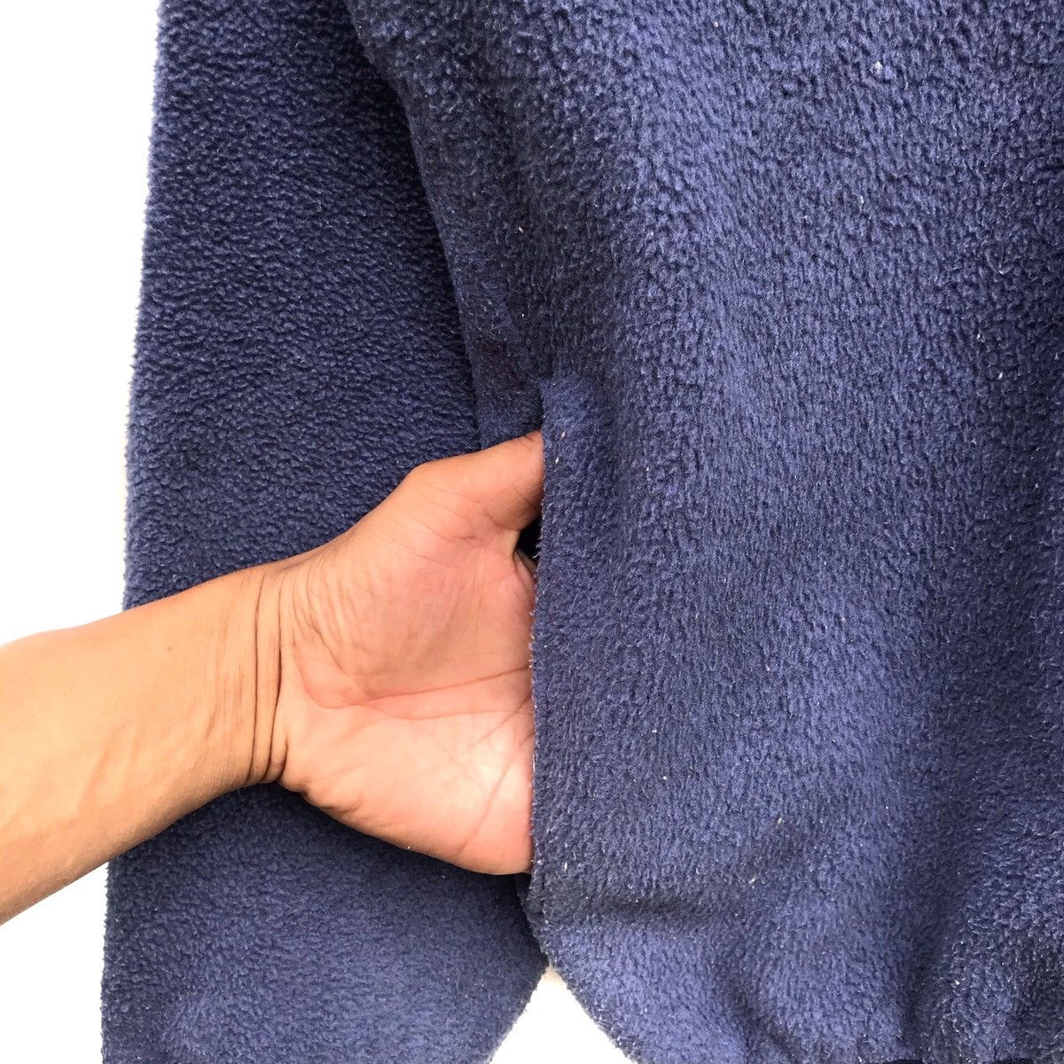 L.L. Bean × Vintage 90’s LL BEAN Fleece Half Snap Button Size US L / EU 52-54 / 3 - 6 Thumbnail