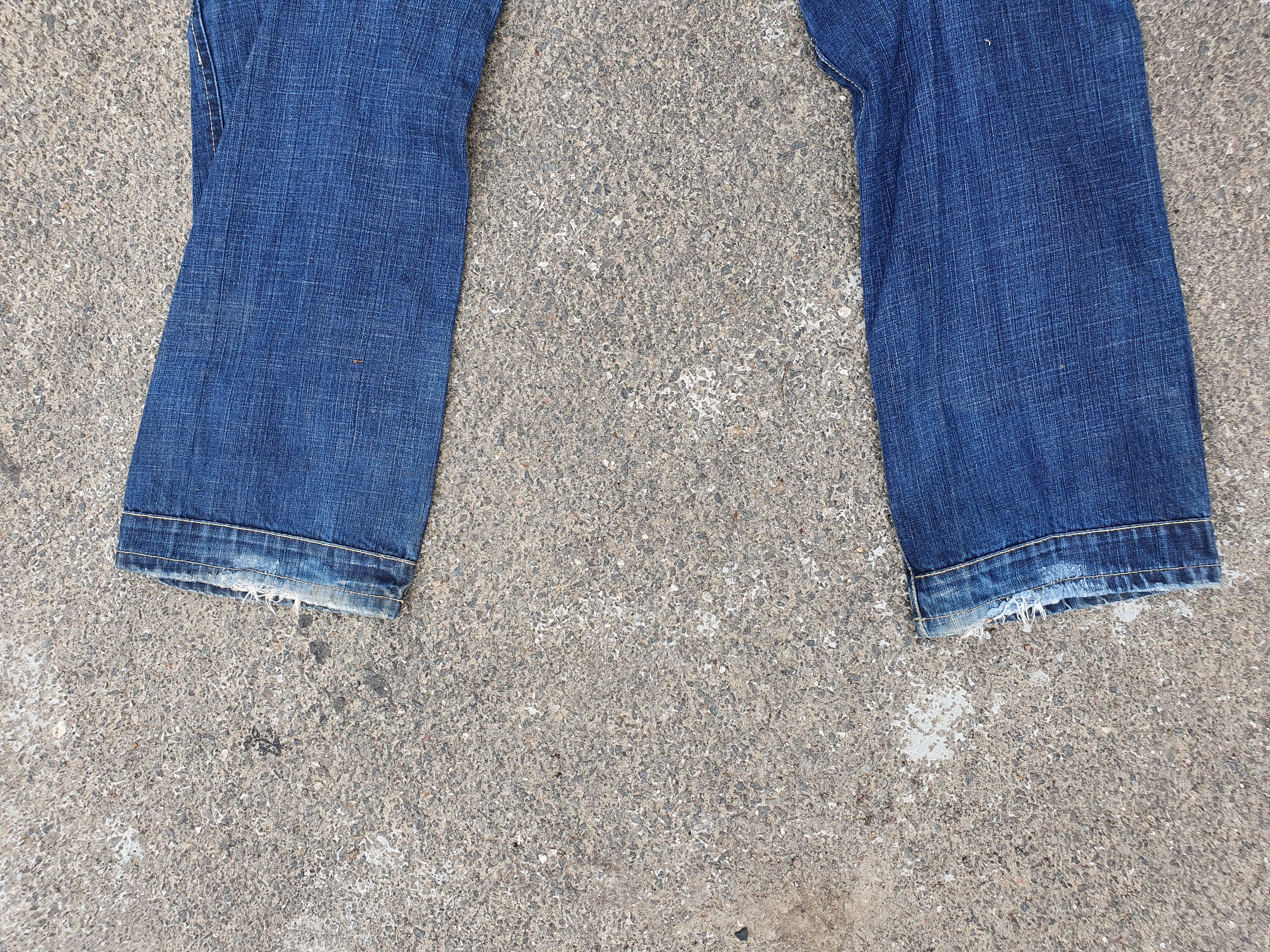 G-Star × Vintage 90s GSTAR Elwood Heritage Loose Rare Biker Knees Jeans Size US 32 / EU 48 - 11 Thumbnail