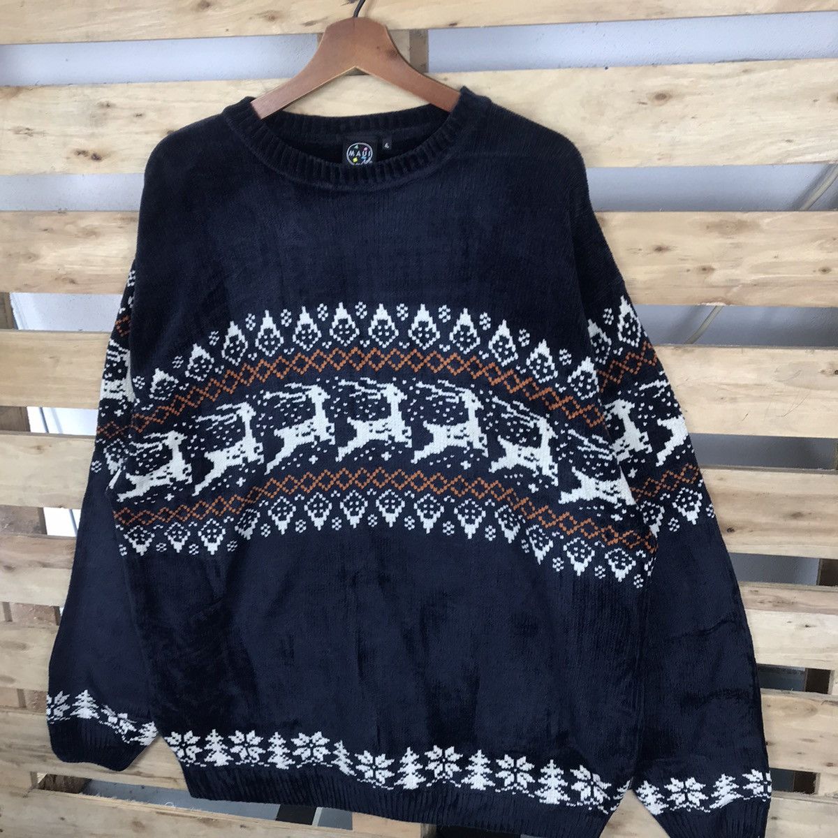 Maui and Sons × Native × Vintage Vintage Maui And Sons Native Style Sweatshirt Size US L / EU 52-54 / 3 - 3 Thumbnail