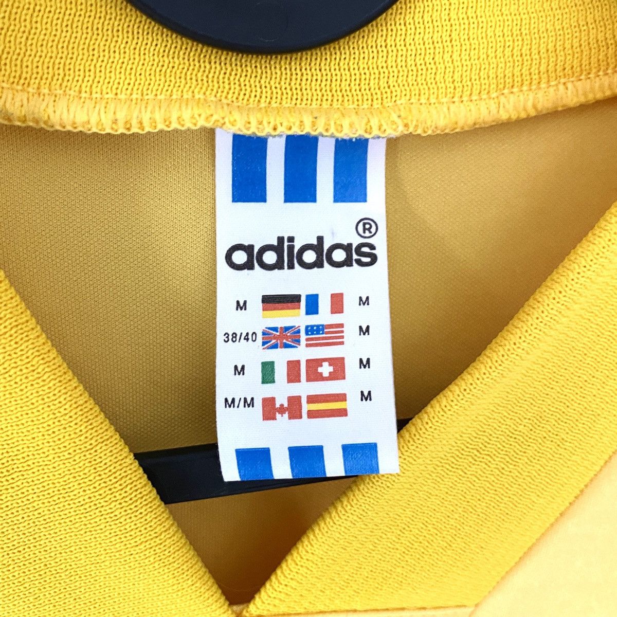 Adidas × Vintage 1991 1993 Sweden Adidas Retro Vintage Home Kit Soccer Jersey Size US M / EU 48-50 / 2 - 4 Thumbnail