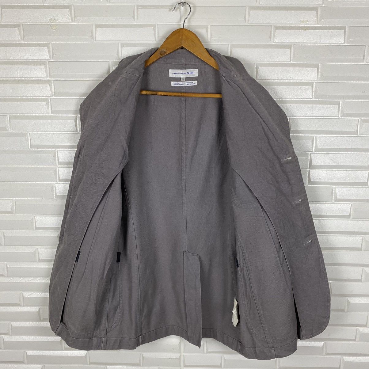 Comme des Garcons ☀️COMME DES GARCONS SHIRT COTTON JACKET Size US S / EU 44-46 / 1 - 9 Thumbnail