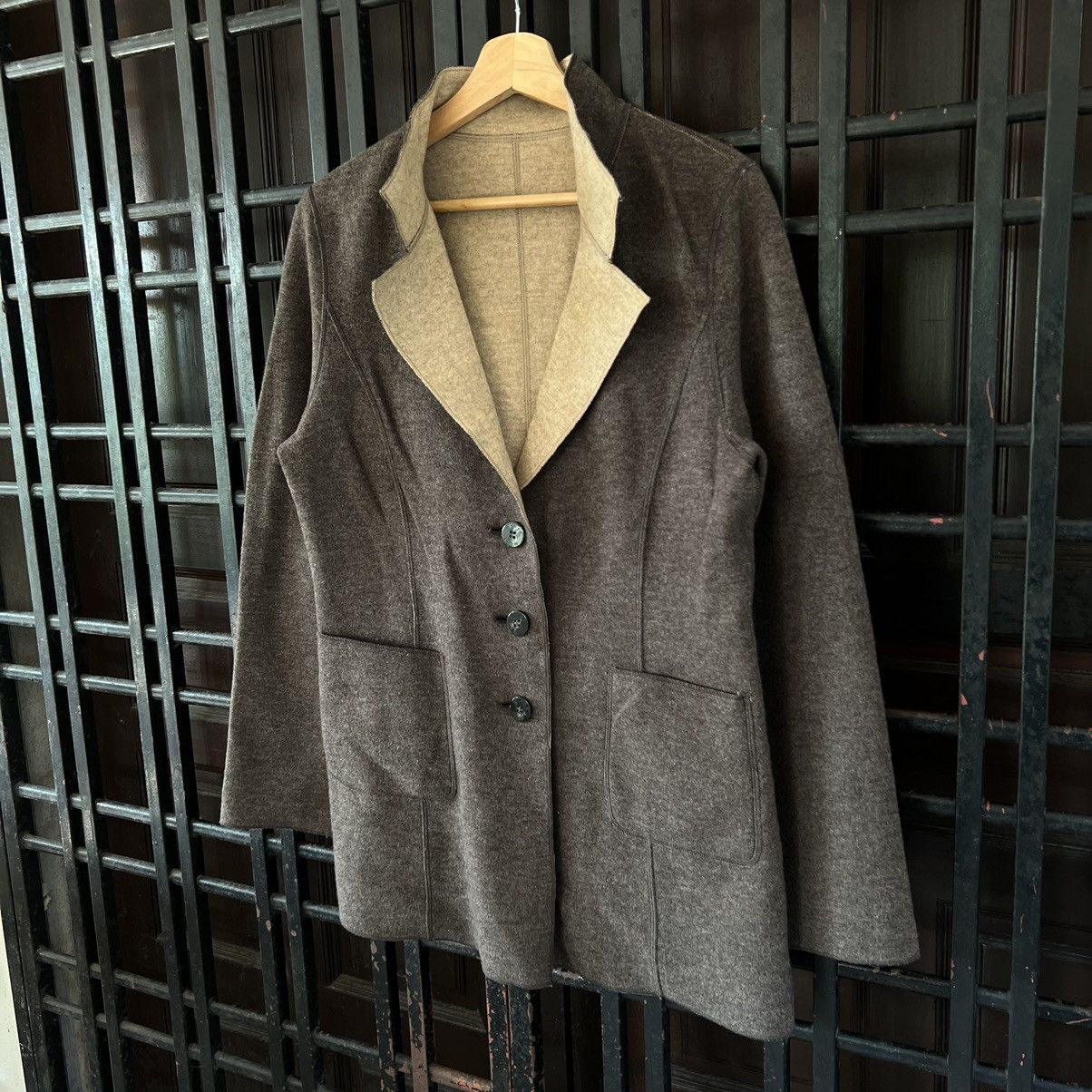 Japanese Brand REVERSIBLE JACKET PRIMATTIVO HANAE MORI SPORTS  