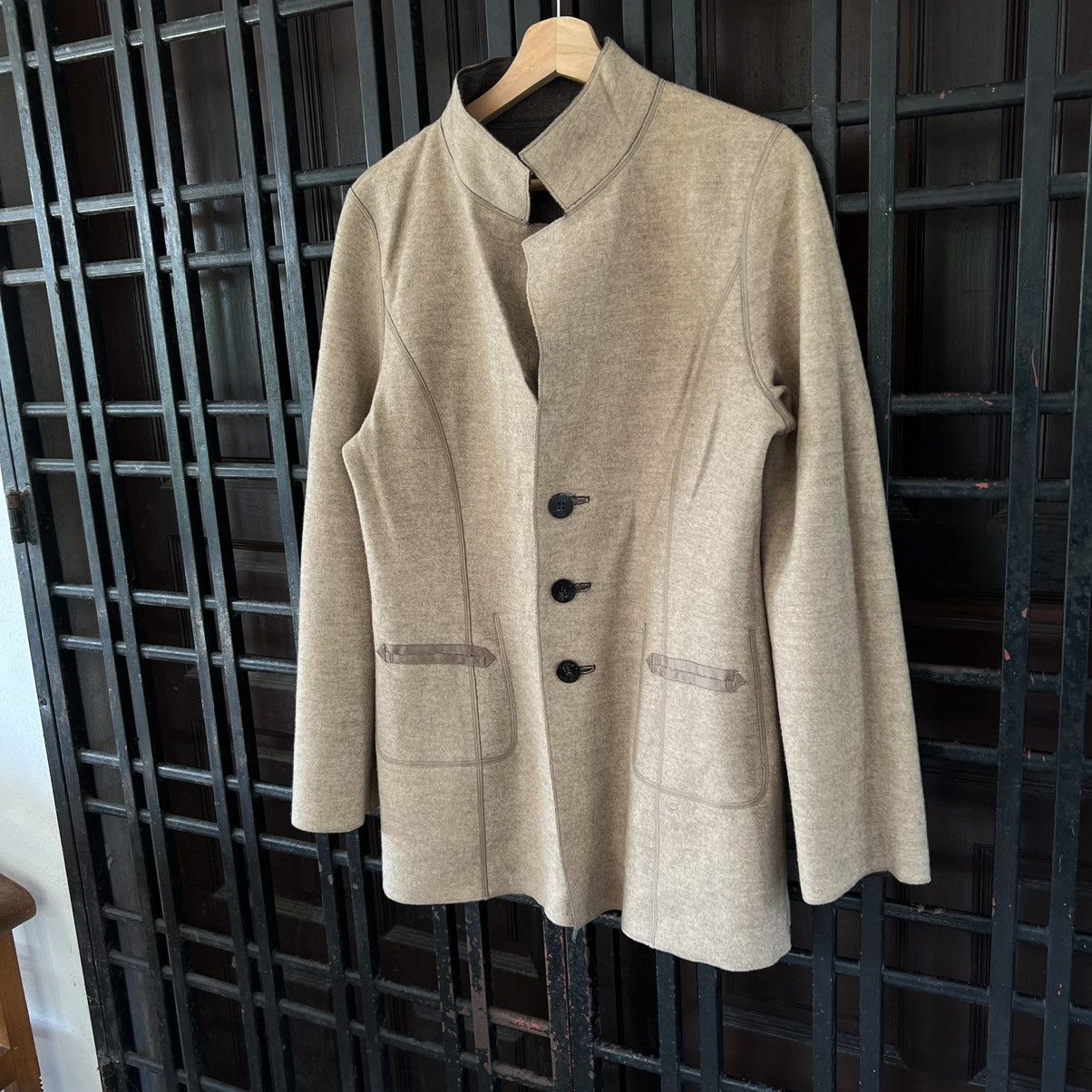 Japanese Brand REVERSIBLE JACKET PRIMATTIVO HANAE MORI SPORTS Size US M / EU 48-50 / 2 - 10 Thumbnail