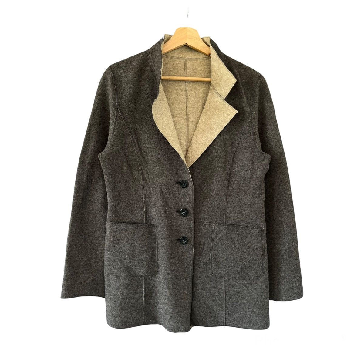 Japanese Brand REVERSIBLE JACKET PRIMATTIVO HANAE MORI SPORTS  