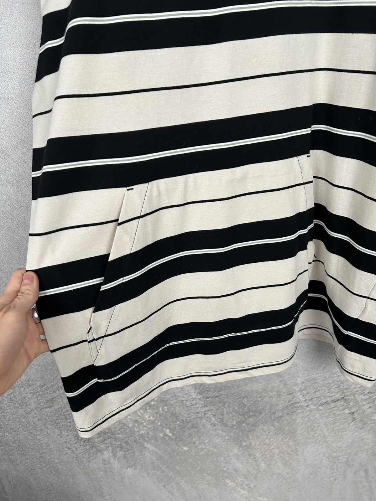 Other The Hundreds Striped Sweatshirt Beige Black Streetwear Hype Size US XL / EU 56 / 4 - 6 Thumbnail