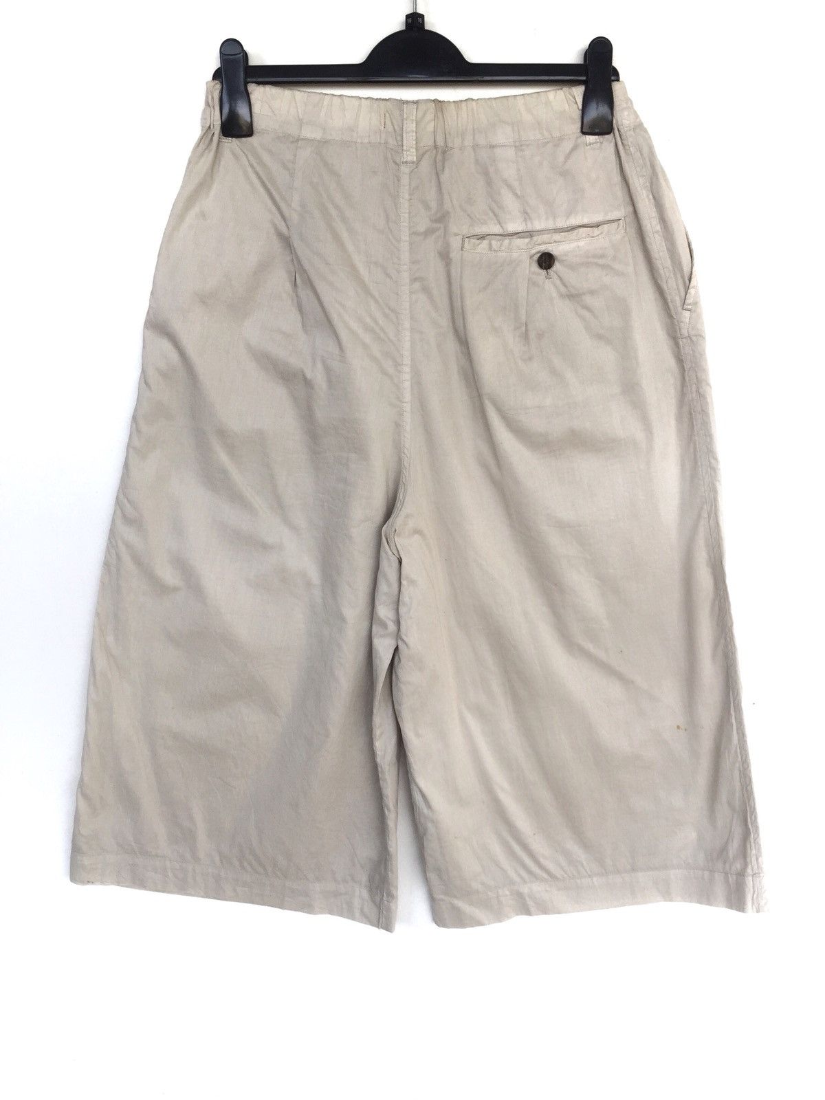 Issey Miyake Issey Miyake Plantation Wide Leg Cotton Crop Pants Size US 30 / EU 46 - 5 Thumbnail