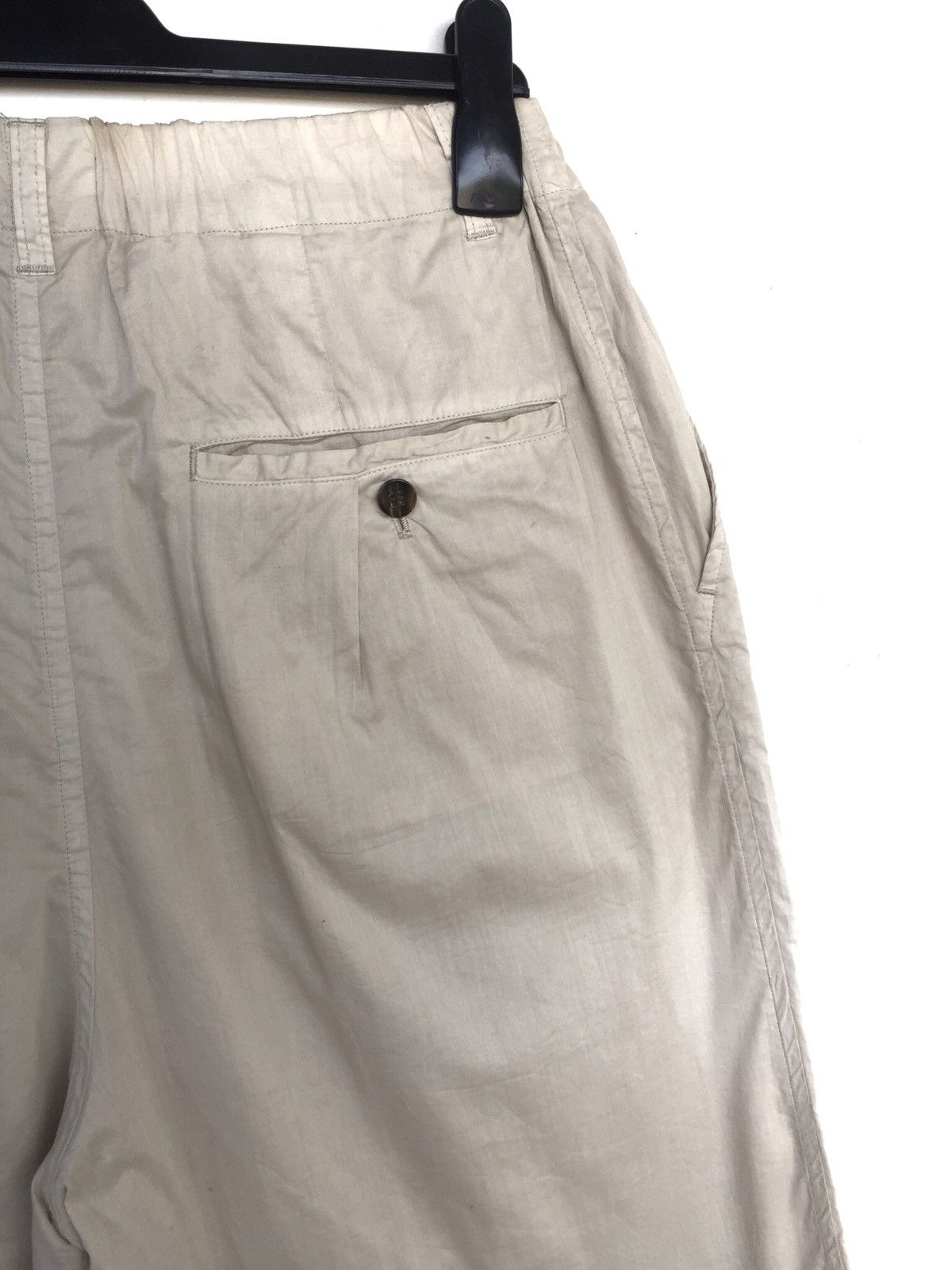 Issey Miyake Issey Miyake Plantation Wide Leg Cotton Crop Pants Size US 30 / EU 46 - 6 Thumbnail