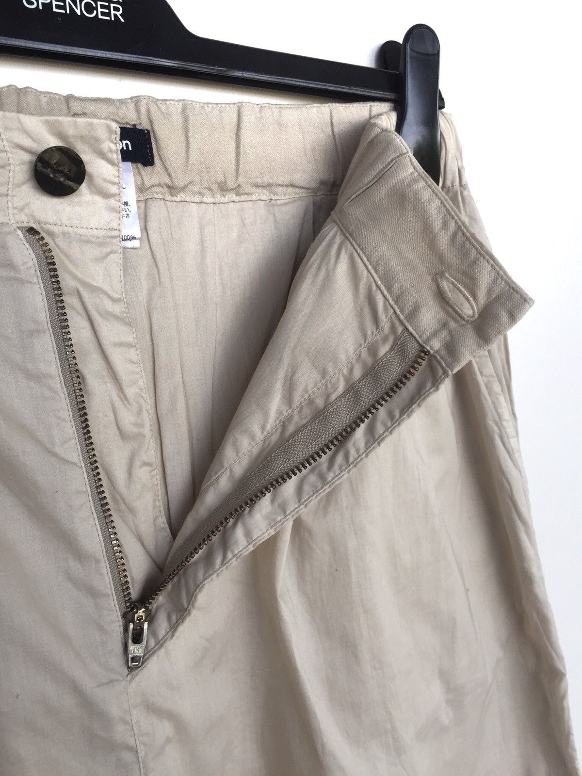 Issey Miyake Issey Miyake Plantation Wide Leg Cotton Crop Pants Size US 30 / EU 46 - 7 Thumbnail
