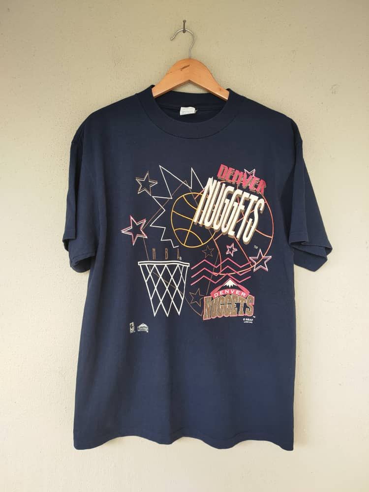 image of Denver Nuggets Nba T in Black, Men's (Size Medium)