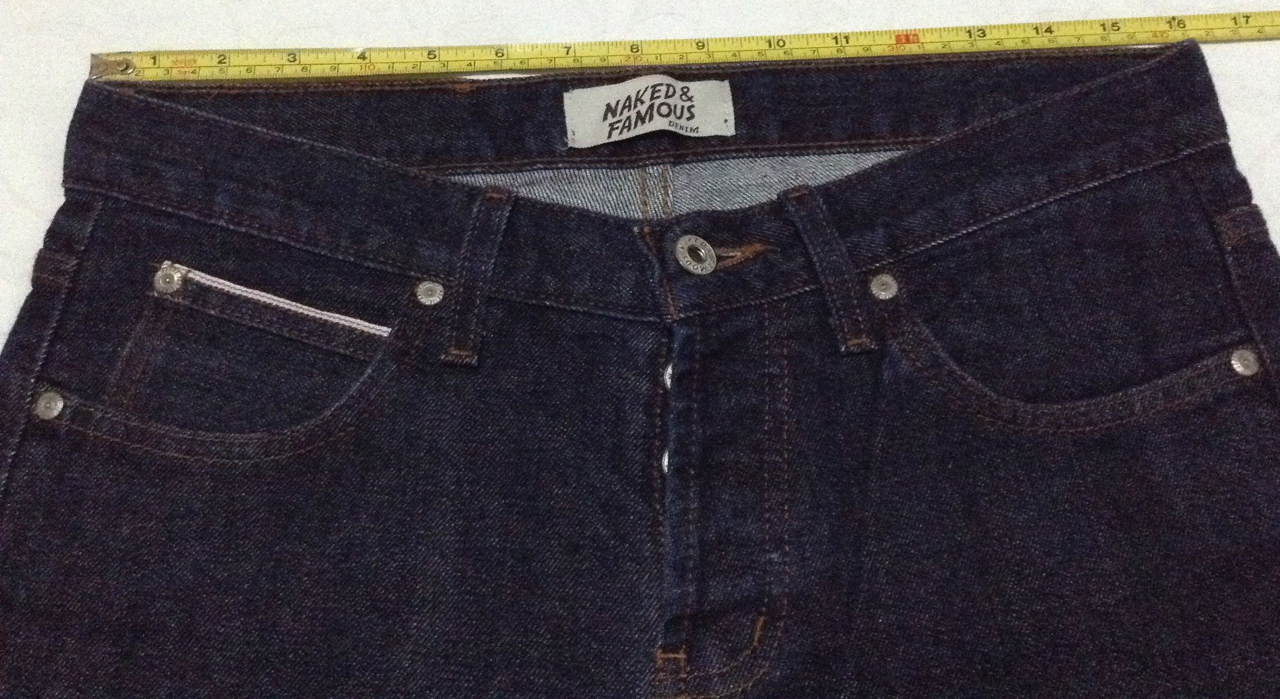 Naked & Famous Naked & Famous Selvedge jeans - Blue Denim jeans Size US 31 - 10 Thumbnail