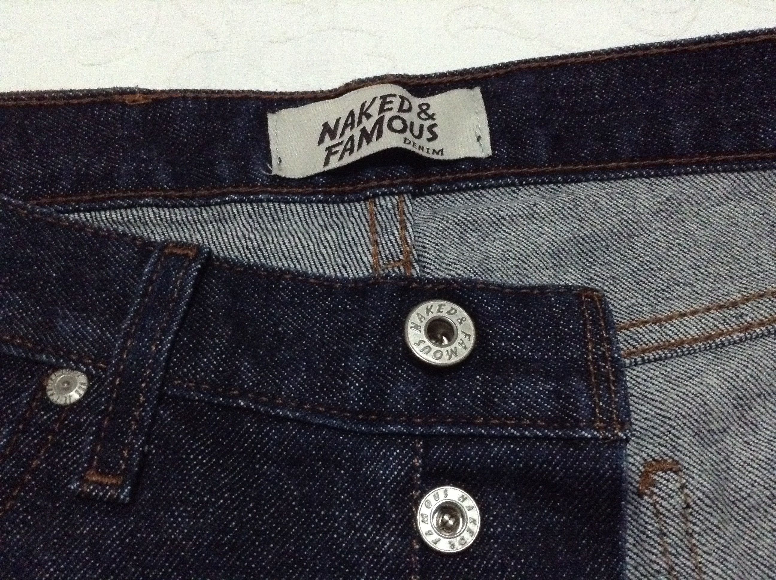 Naked & Famous Naked & Famous Selvedge jeans - Blue Denim jeans Size US 31 - 8 Thumbnail