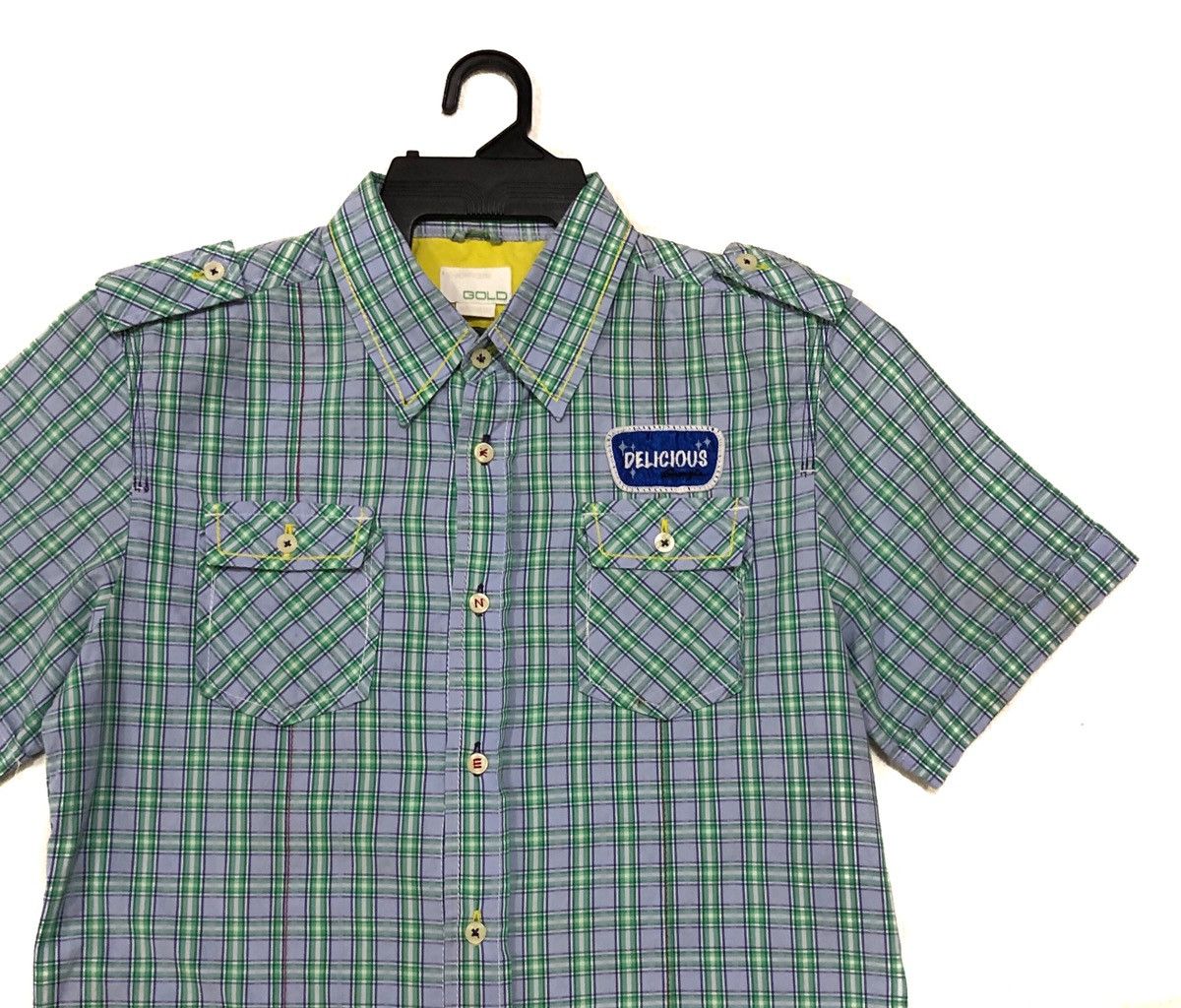 Energie ENERGIE Gold Short Sleeve Shirt Size US M / EU 48-50 / 2 - 5 Thumbnail