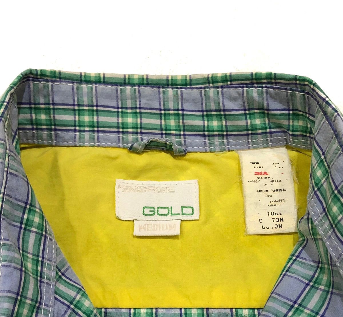 Energie ENERGIE Gold Short Sleeve Shirt Size US M / EU 48-50 / 2 - 9 Thumbnail