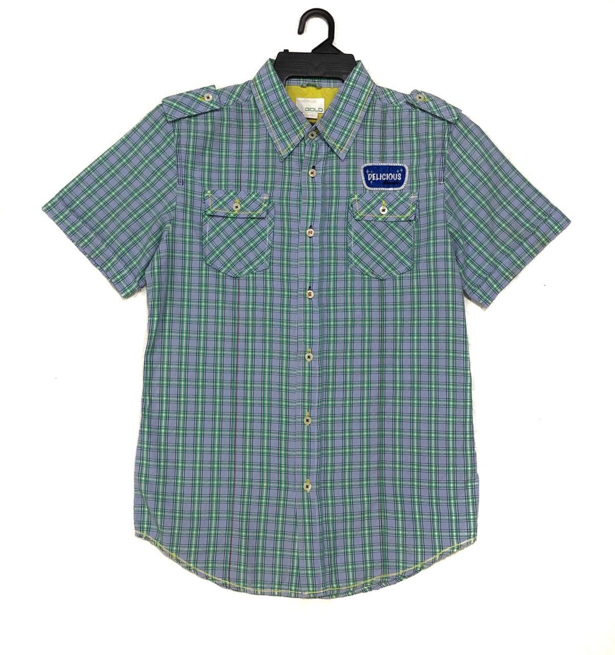 Energie ENERGIE Gold Short Sleeve Shirt Size US M / EU 48-50 / 2 - 1 Thumbnail