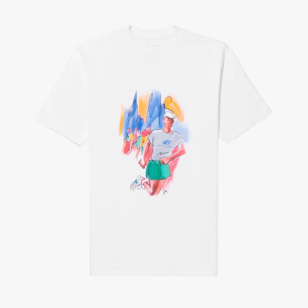Aime Leon Dore × New Balance SS20 Aime Leon Dore x New Balance Watercolor Runner Tee Size US XL / EU 56 / 4 - 3 Thumbnail