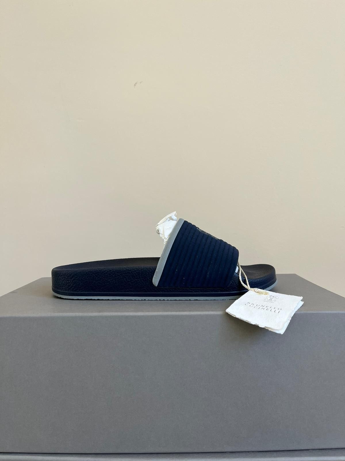 Brunello Cucinelli Slippers in Blue Color Size US 7 / EU 40 - 5 Thumbnail