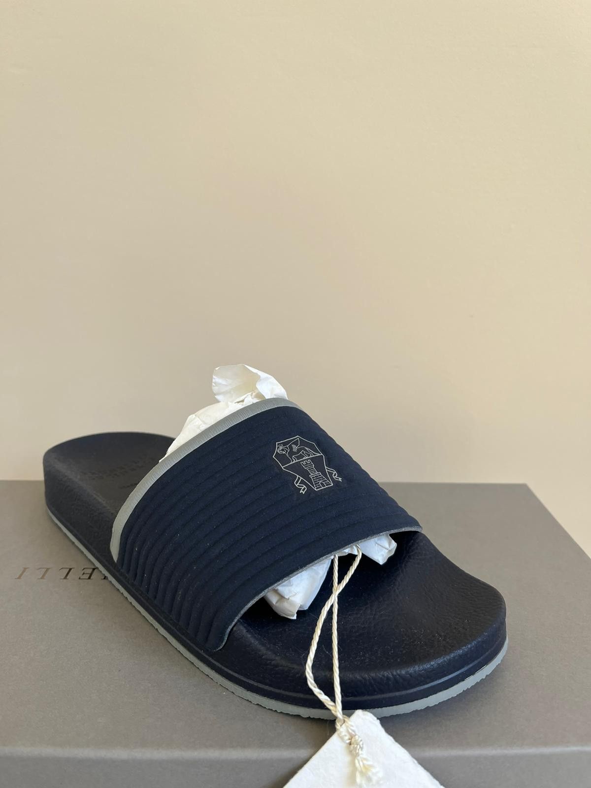 Brunello Cucinelli Slippers in Blue Color Size US 7 / EU 40 - 3 Thumbnail