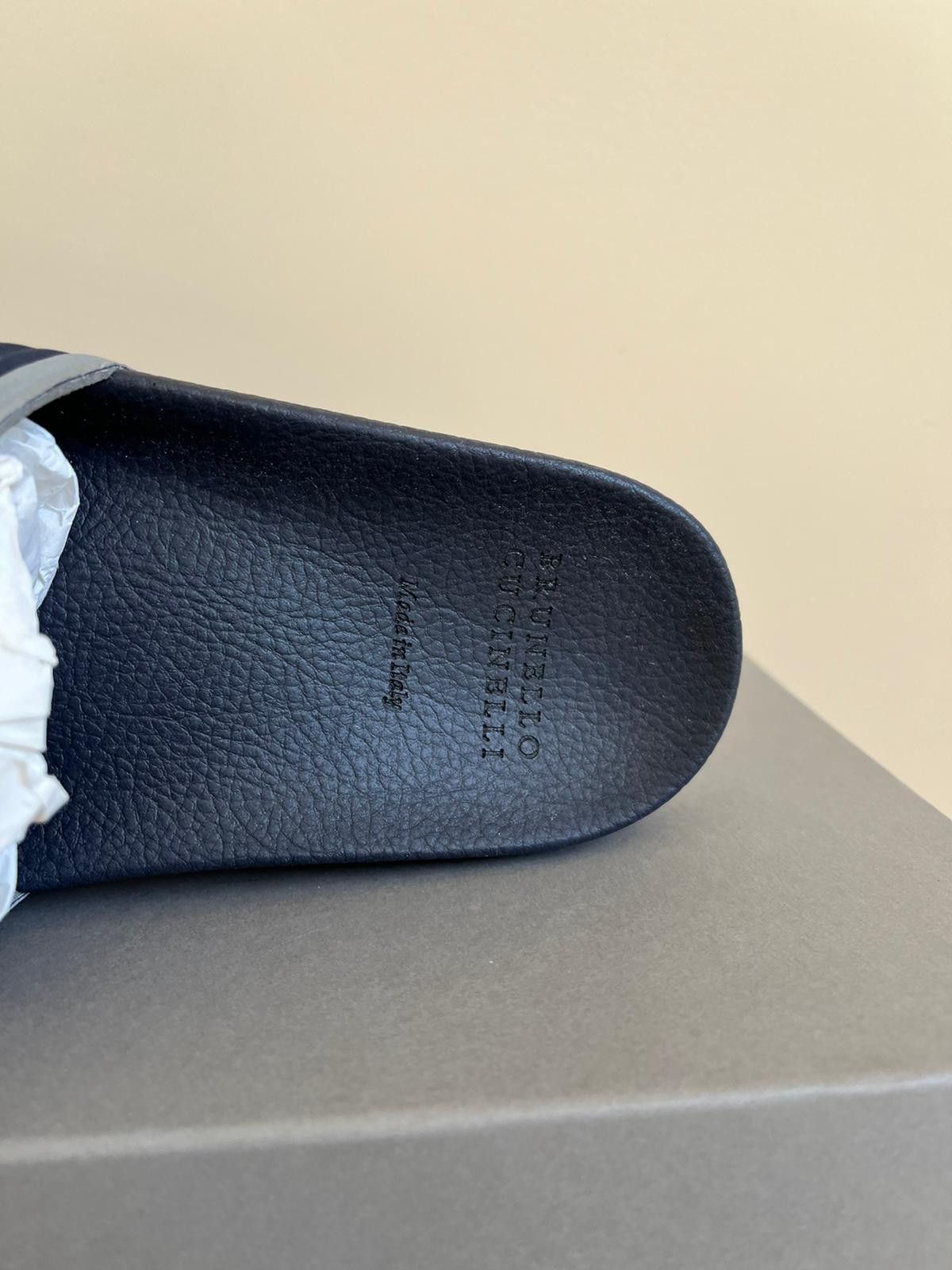 Brunello Cucinelli Slippers in Blue Color Size US 7 / EU 40 - 9 Thumbnail