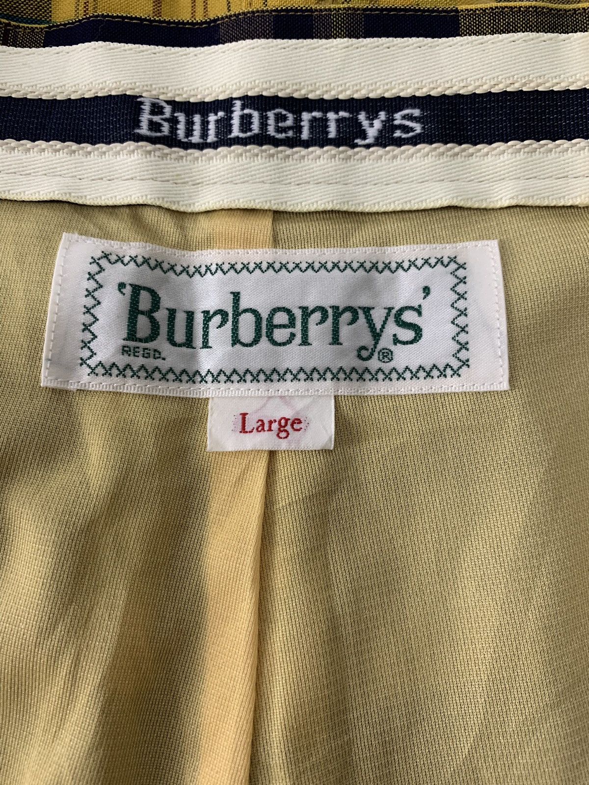 Burberry × Burberry Prorsum × Designer Burberry’s Golf Nova Checked Plaid Yellow Shorts Pants Size US 28 / EU 44 - 8 Thumbnail