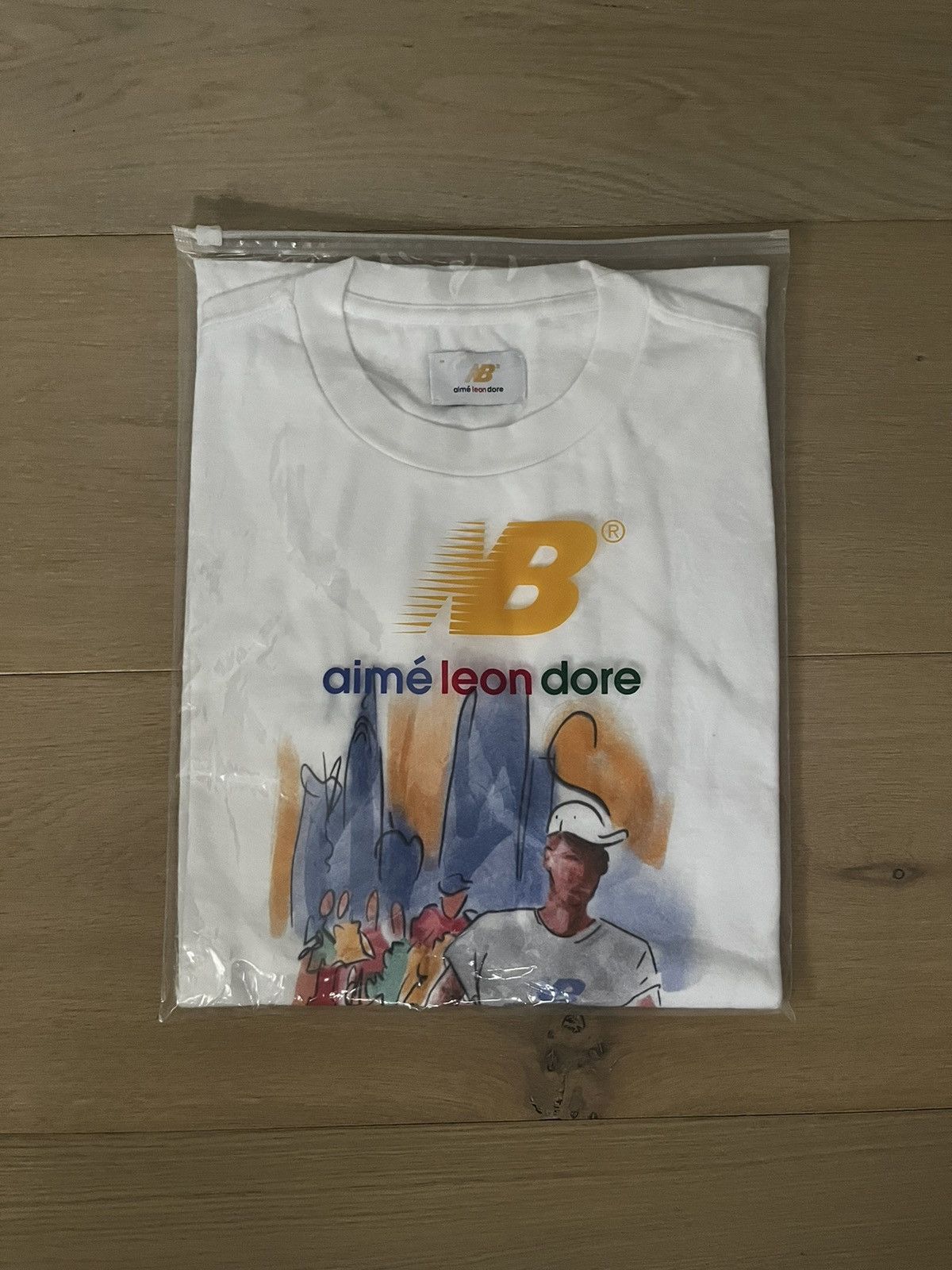 Aime Leon Dore × New Balance SS20 Aime Leon Dore x New Balance Watercolor Runner Tee Size US M / EU 48-50 / 2 - 1 Thumbnail