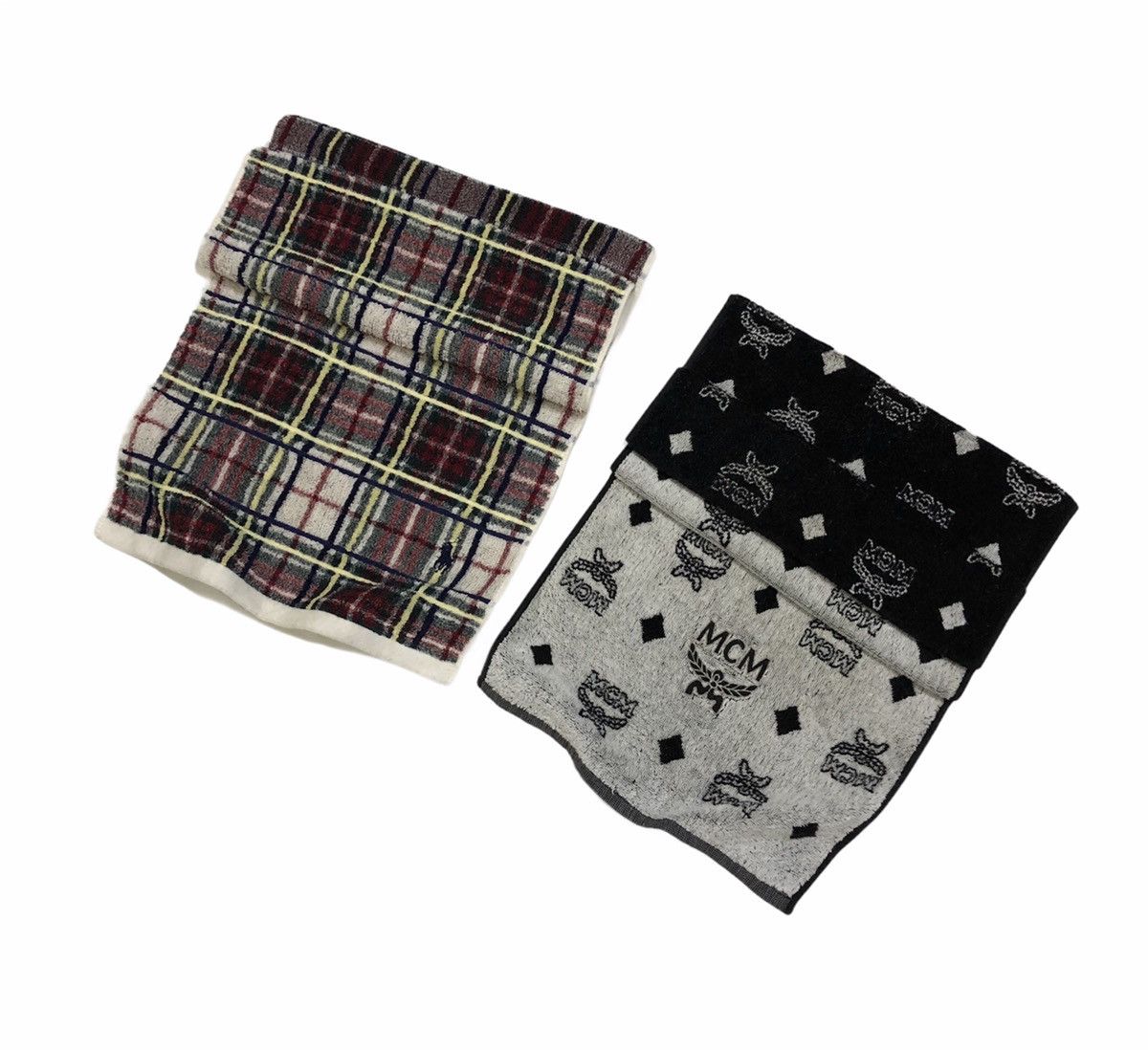 image of MCM And Ralph Laurent Face Towel Lot 2 Items, Men's