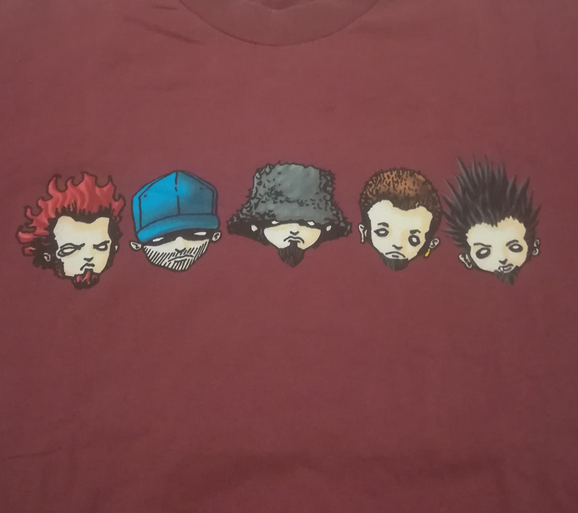 Band Tees Vintage American Rap Rock Band Limp Bizkit Tshirt Size US L / EU 52-54 / 3 - 3 Thumbnail
