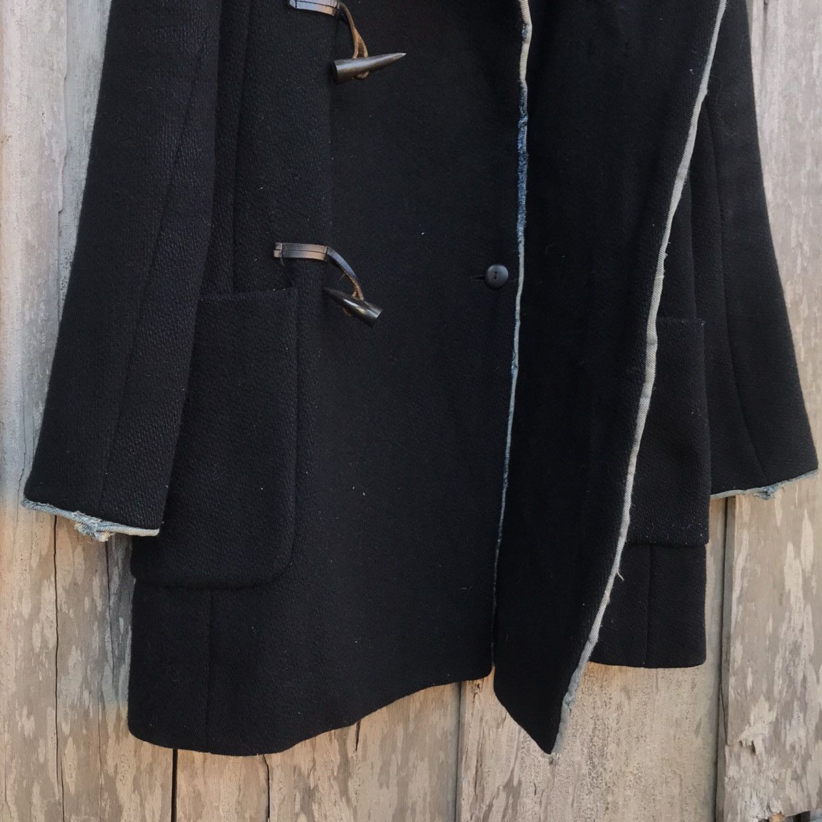 Sunao Kuwahara Sunao Kuwahara IS By Issey Miyake Deconstructed Duffle Coat Size M / US 6-8 / IT 42-44 - 10 Thumbnail