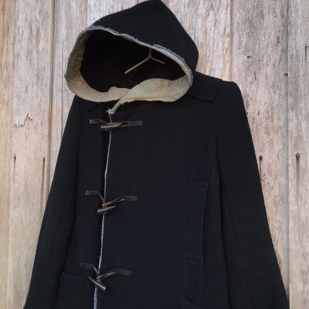 Sunao Kuwahara Sunao Kuwahara IS By Issey Miyake Deconstructed Duffle Coat Size M / US 6-8 / IT 42-44 - 3 Thumbnail