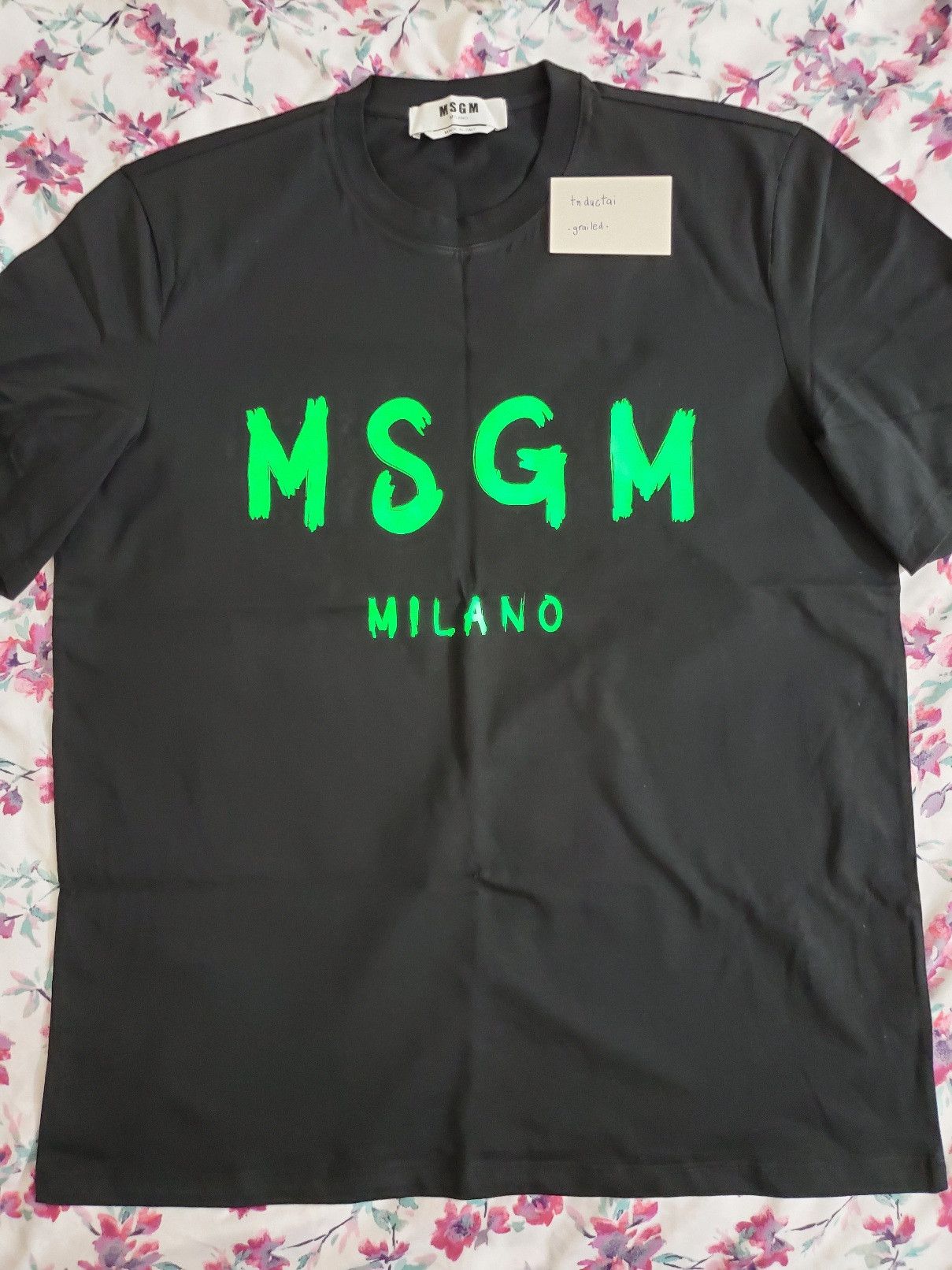 MSGM t-shirt Black - NEW