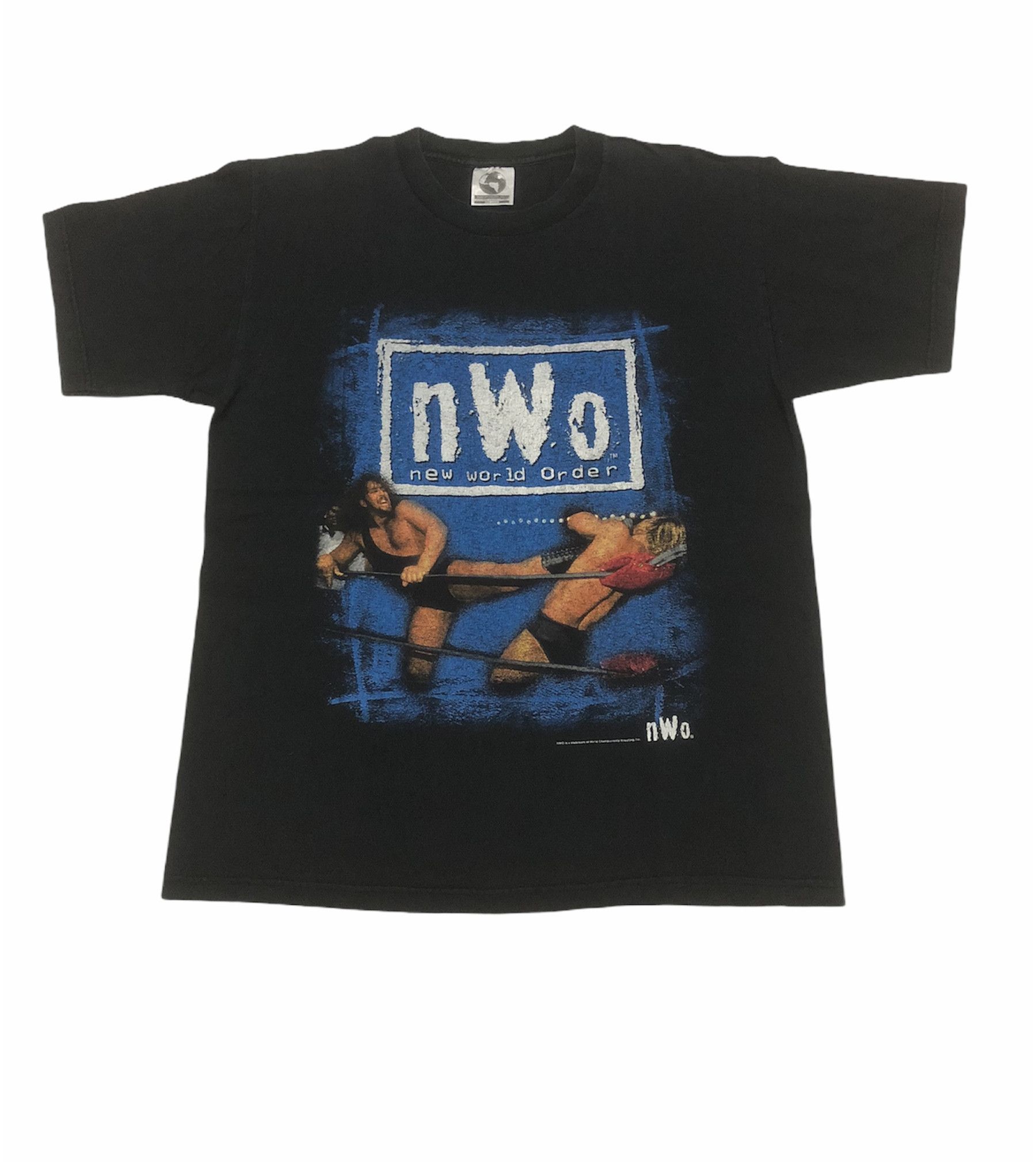 Vintage Vintage nWo Tshirt The Giant vs Lex Luger Size US L / EU 52-54 / 3 - 1 Thumbnail