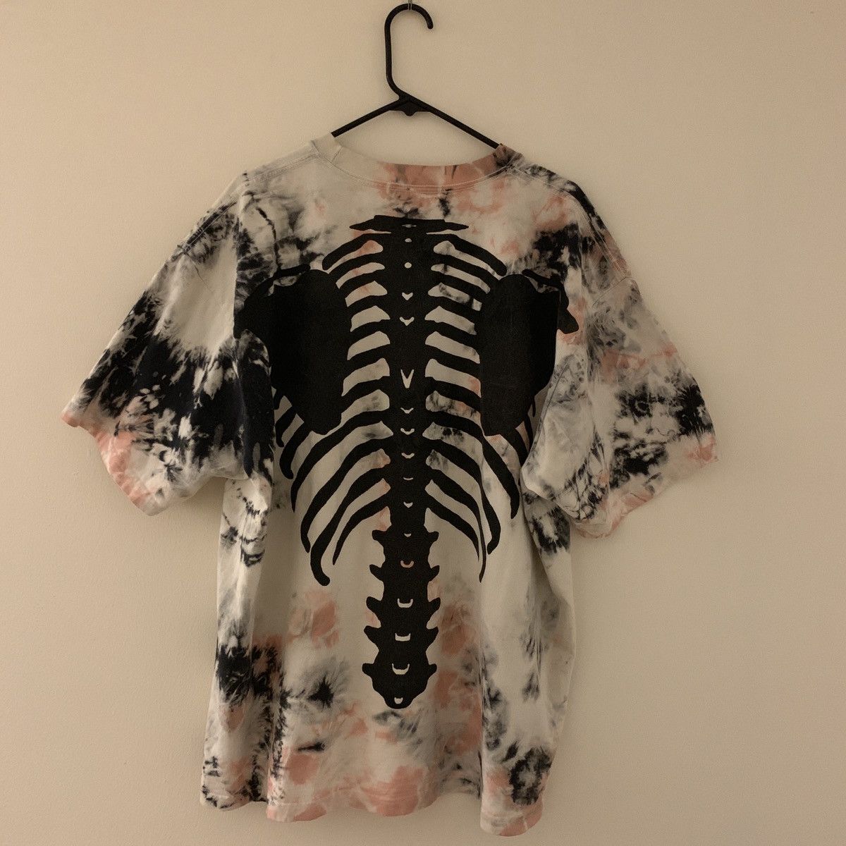 Kapital Kapital Tie Dye Skeleton Bone T Shirt Size US XL / EU 56 / 4 - 2 Thumbnail
