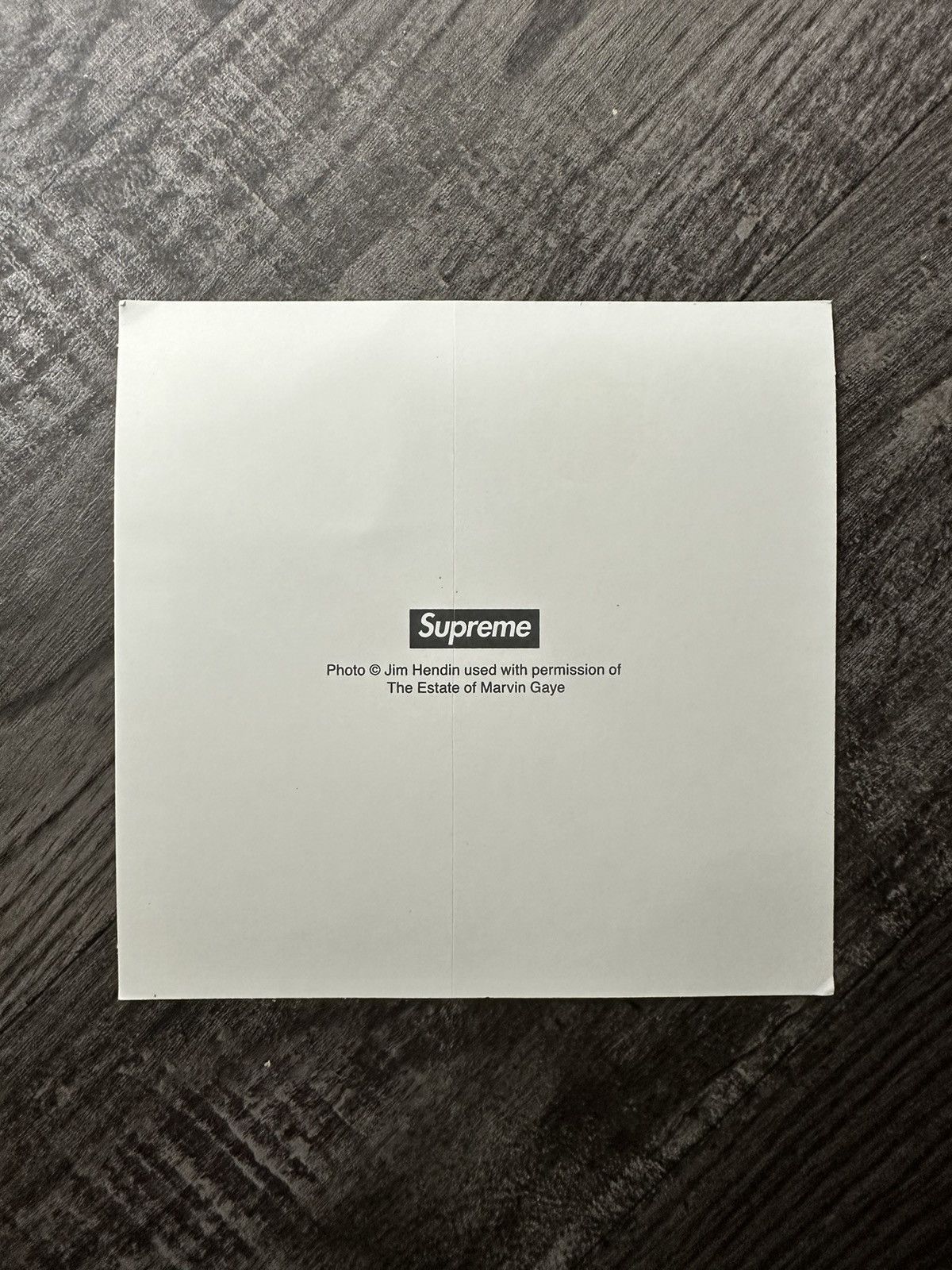 Supreme Supreme Marvin Gaye Sticker Size ONE SIZE - 2 Thumbnail