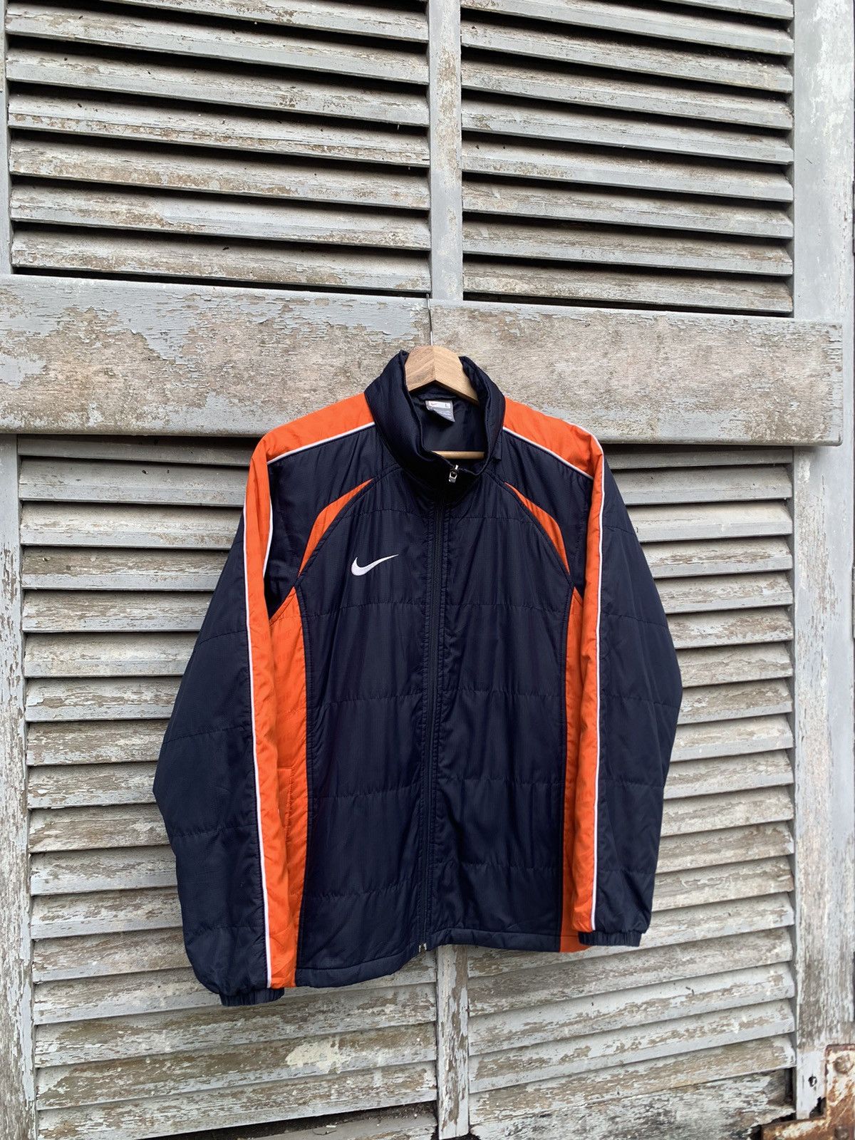 Nike 👹Nike Big Back Swoosh Jacket (Kids) Size US M / EU 48-50 / 2 - 2 Thumbnail