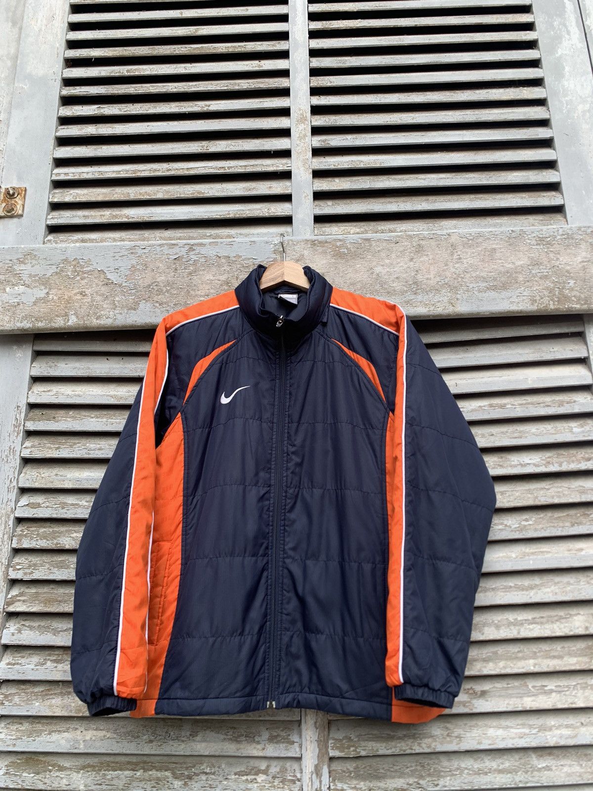 Nike 👹Nike Big Back Swoosh Jacket (Kids) Size US M / EU 48-50 / 2 - 4 Thumbnail