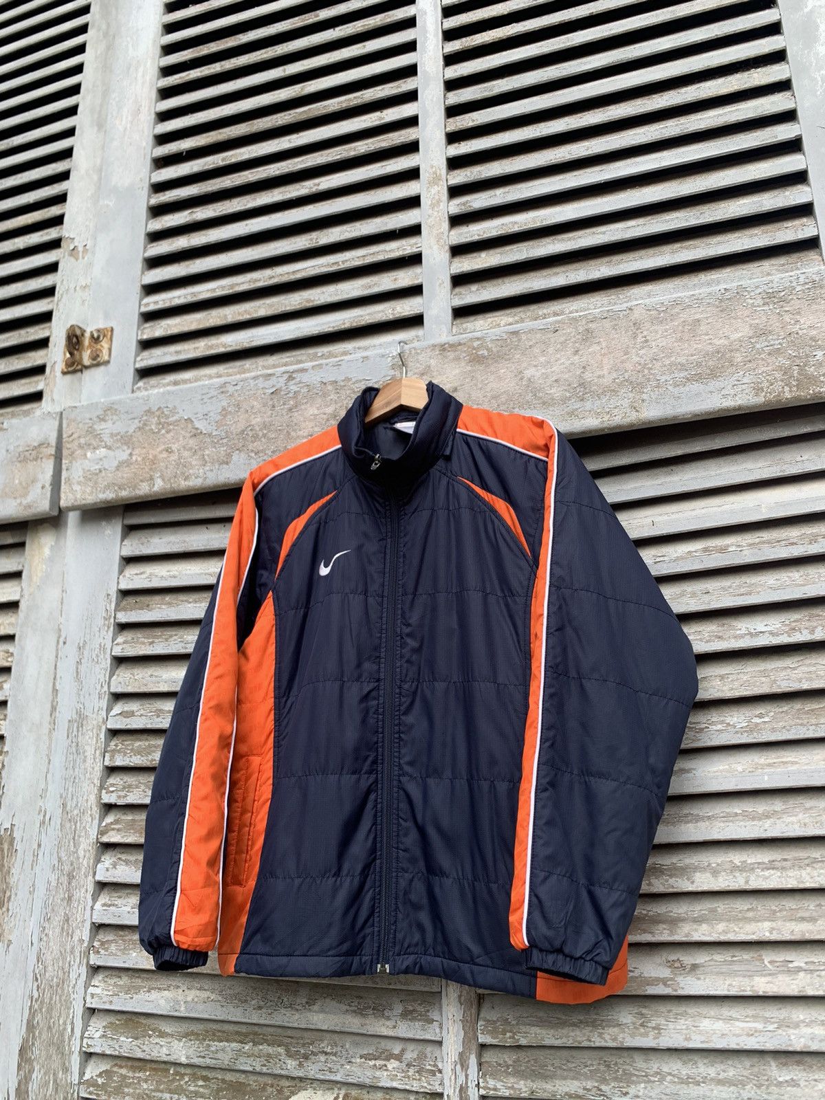 Nike 👹Nike Big Back Swoosh Jacket (Kids) Size US M / EU 48-50 / 2 - 5 Thumbnail