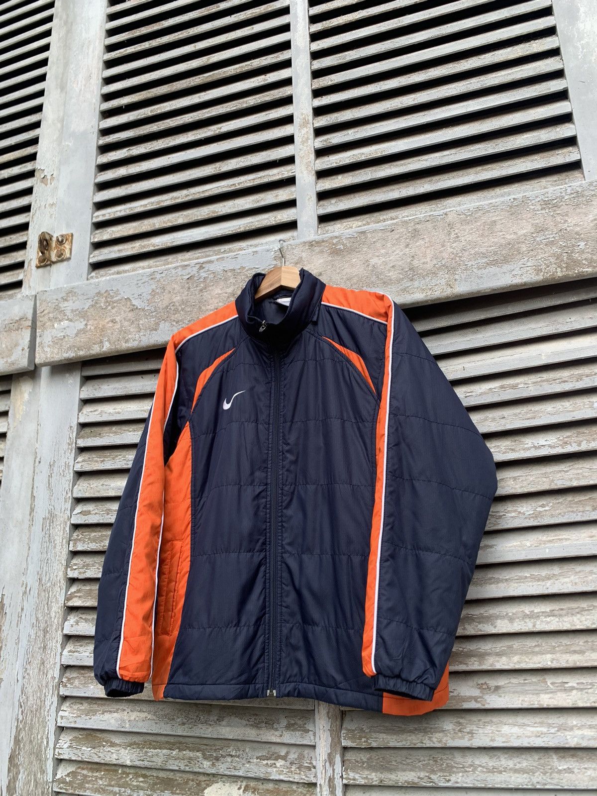 Nike 👹Nike Big Back Swoosh Jacket (Kids) Size US M / EU 48-50 / 2 - 6 Thumbnail