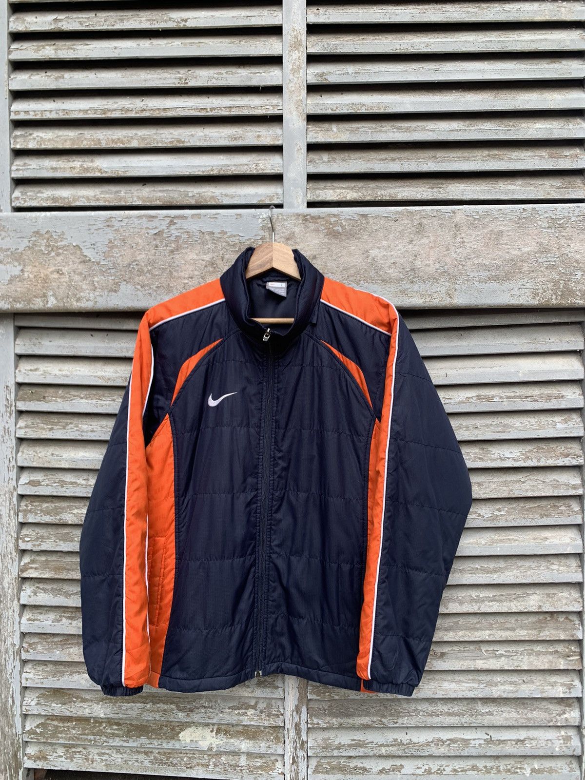 Nike 👹Nike Big Back Swoosh Jacket (Kids) Size US M / EU 48-50 / 2 - 3 Thumbnail
