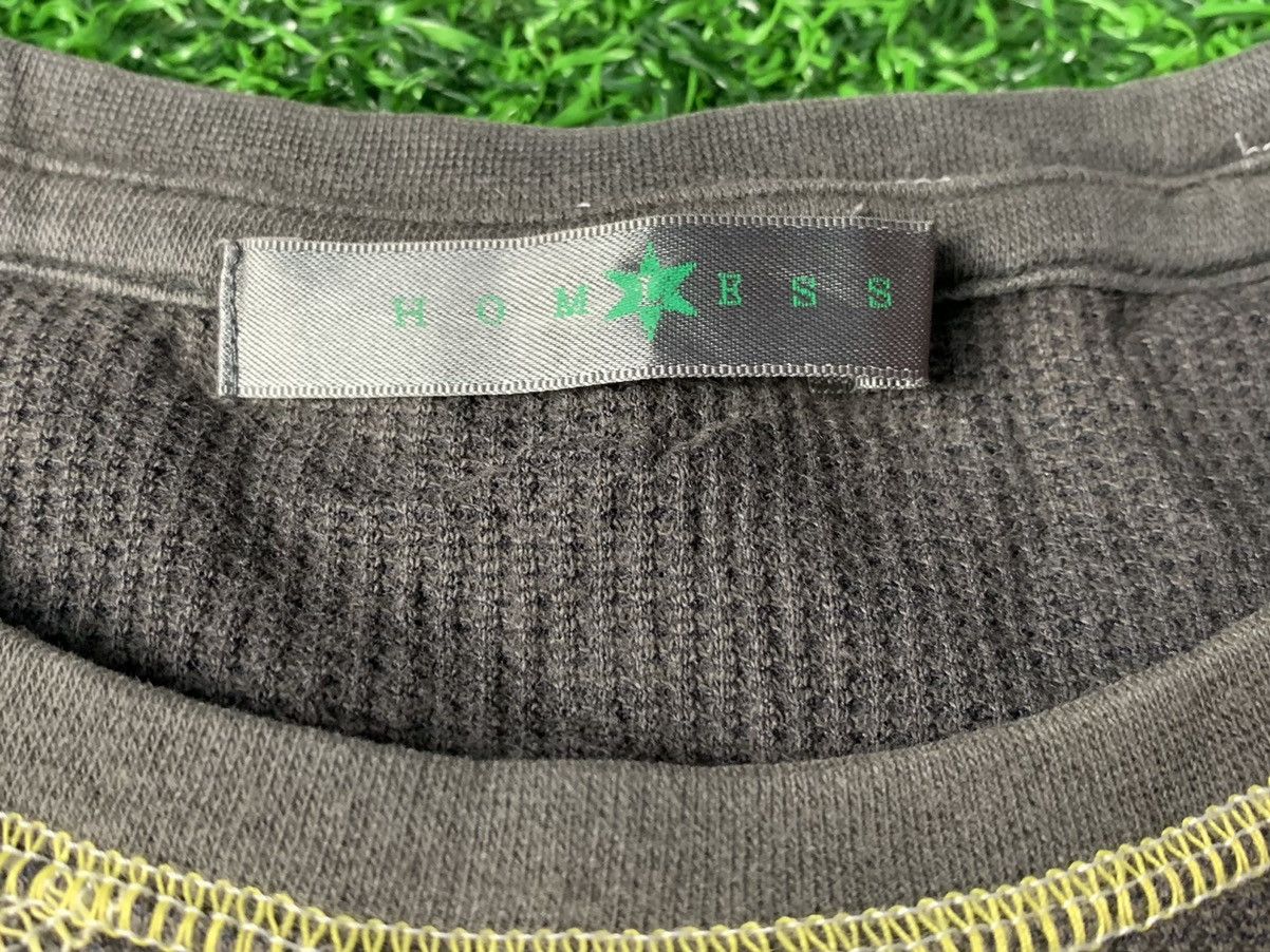 Japanese Brand Homless Unique Tee Design Size US S / EU 44-46 / 1 - 2 Thumbnail