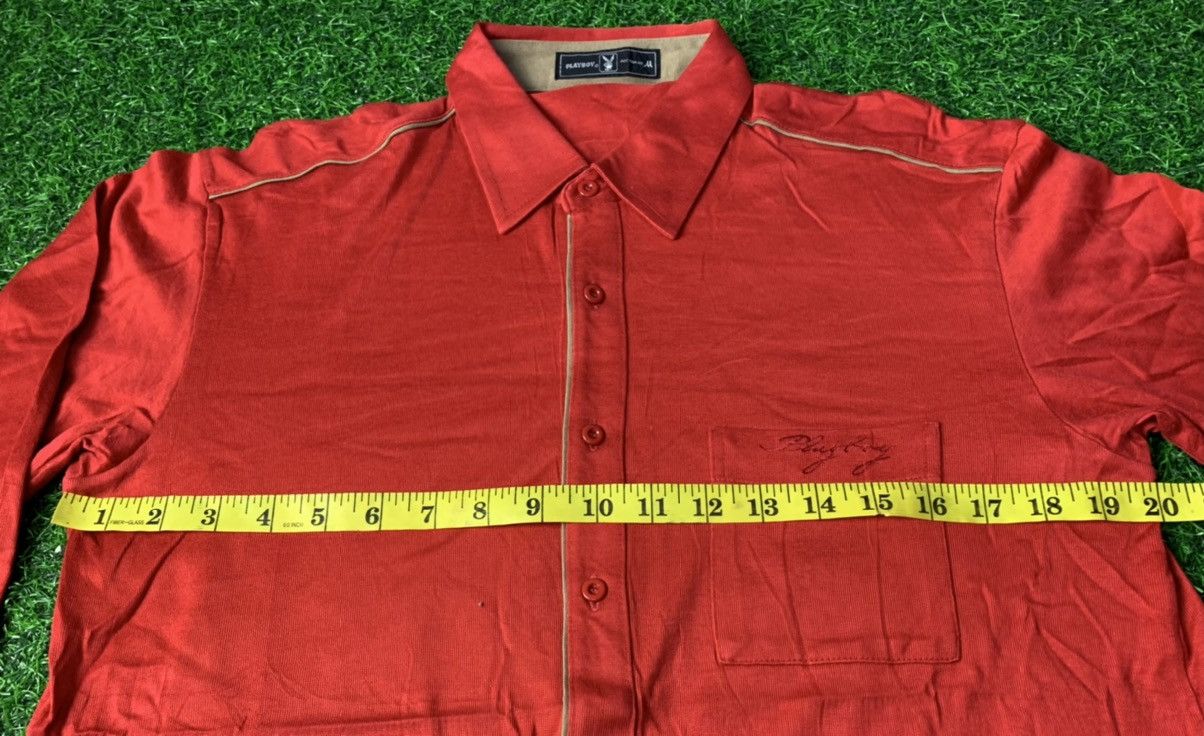 Playboy Vintage Playboy Signature Logo Long Sleeve Shirt Button Up Size US M / EU 48-50 / 2 - 10 Thumbnail