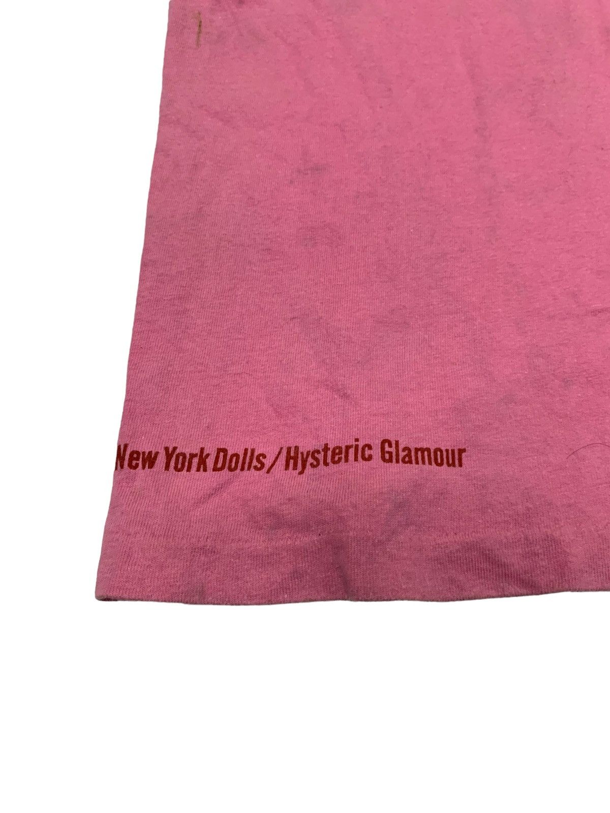 Band Tees 🔥DISTRESSED TEE HG X NEW YORK DOLLS Size M / US 6-8 / IT 42-44 - 6 Thumbnail