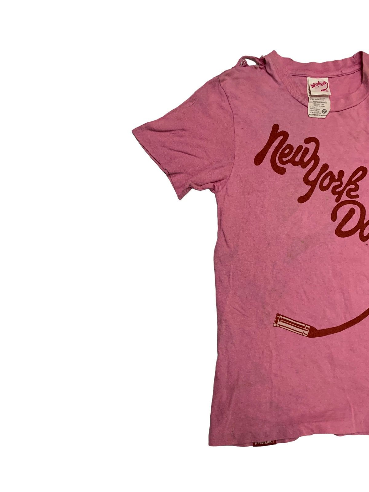 Band Tees 🔥DISTRESSED TEE HG X NEW YORK DOLLS Size M / US 6-8 / IT 42-44 - 2 Thumbnail